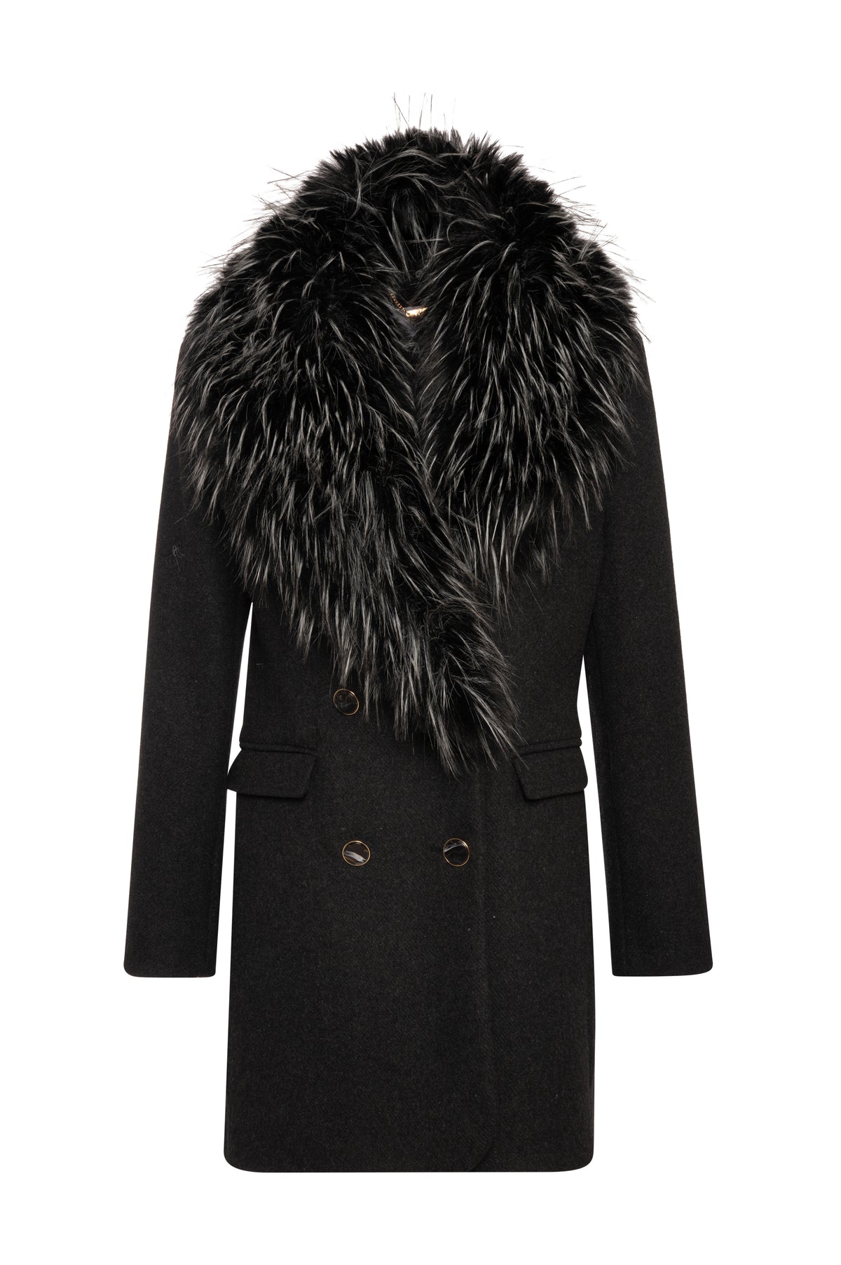 Coat regular fit with wool Fracomina FR26WC1028W57901-KH5-1