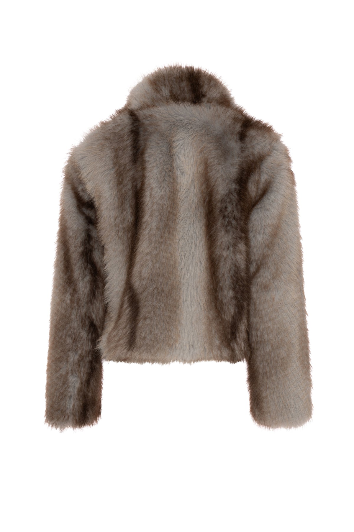 Jacket cropped made in fake fur Fracomina FR26WC4003O44501-KE6-2