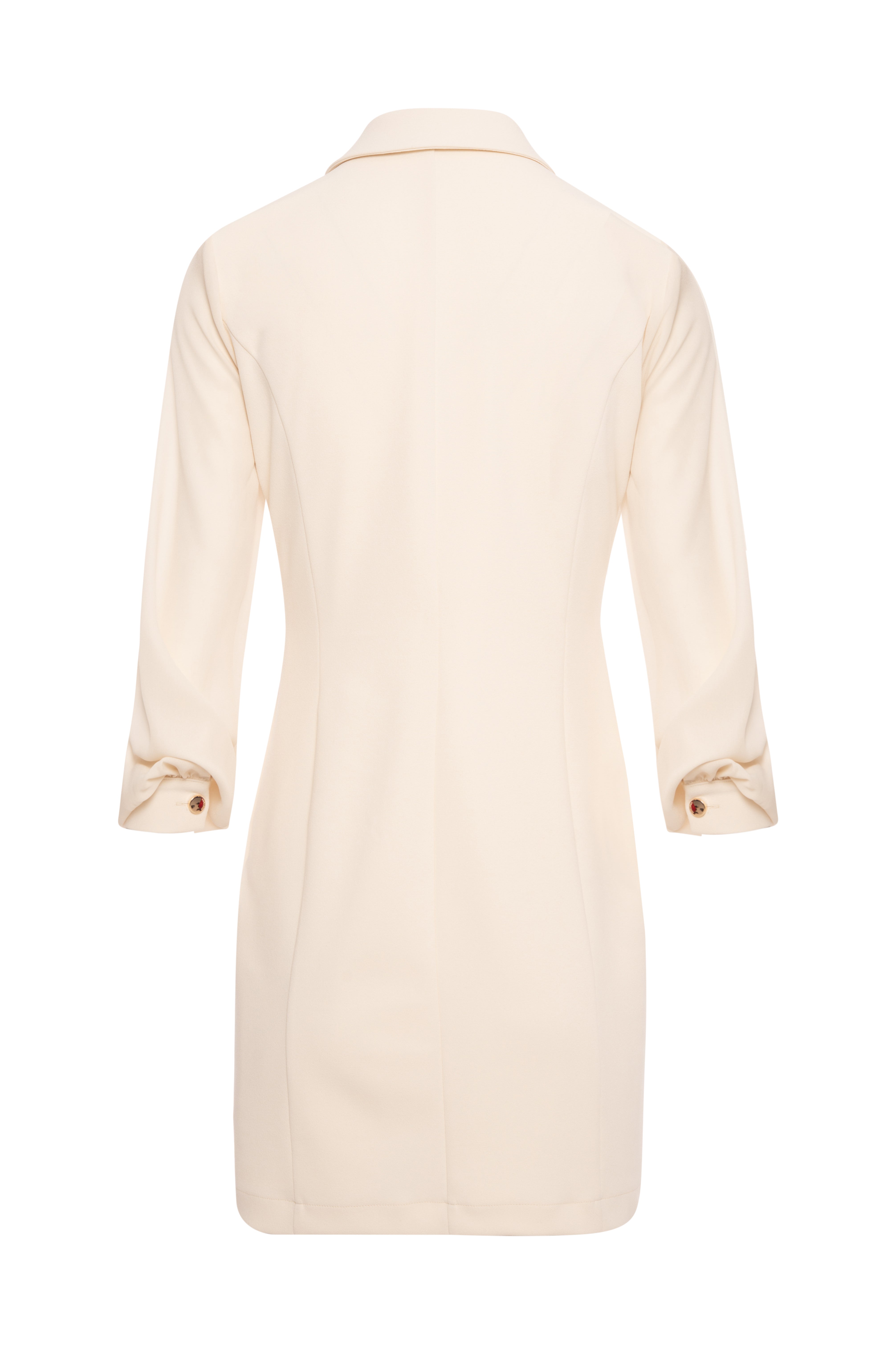 Mini dress slim fit with polo style collar neck Fracomina FR26WD1020J47501-K17-2