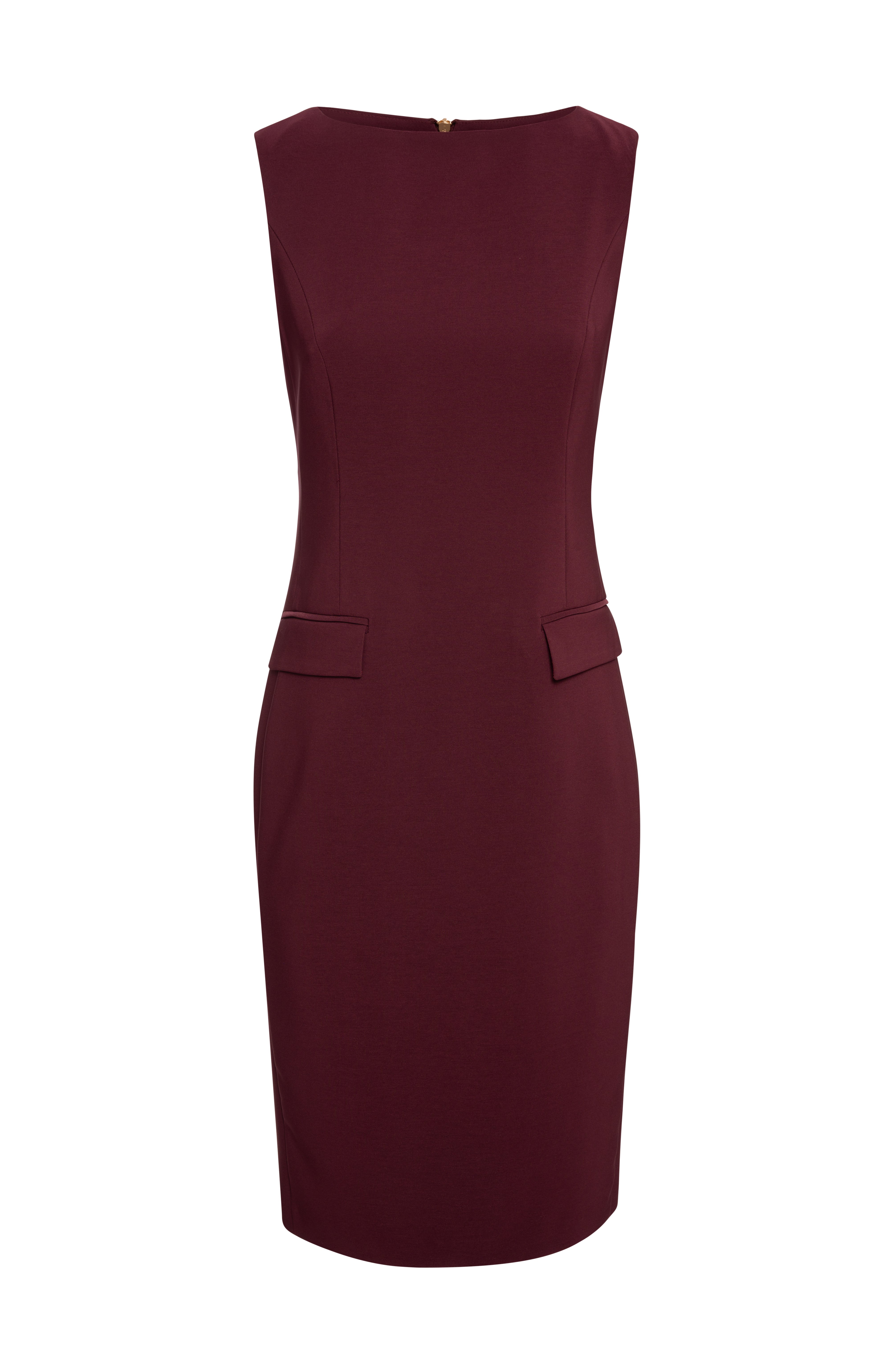 Dress slim fit middle length made in stretch fabric Fracomina FR26WD2001W42901-KF4-1