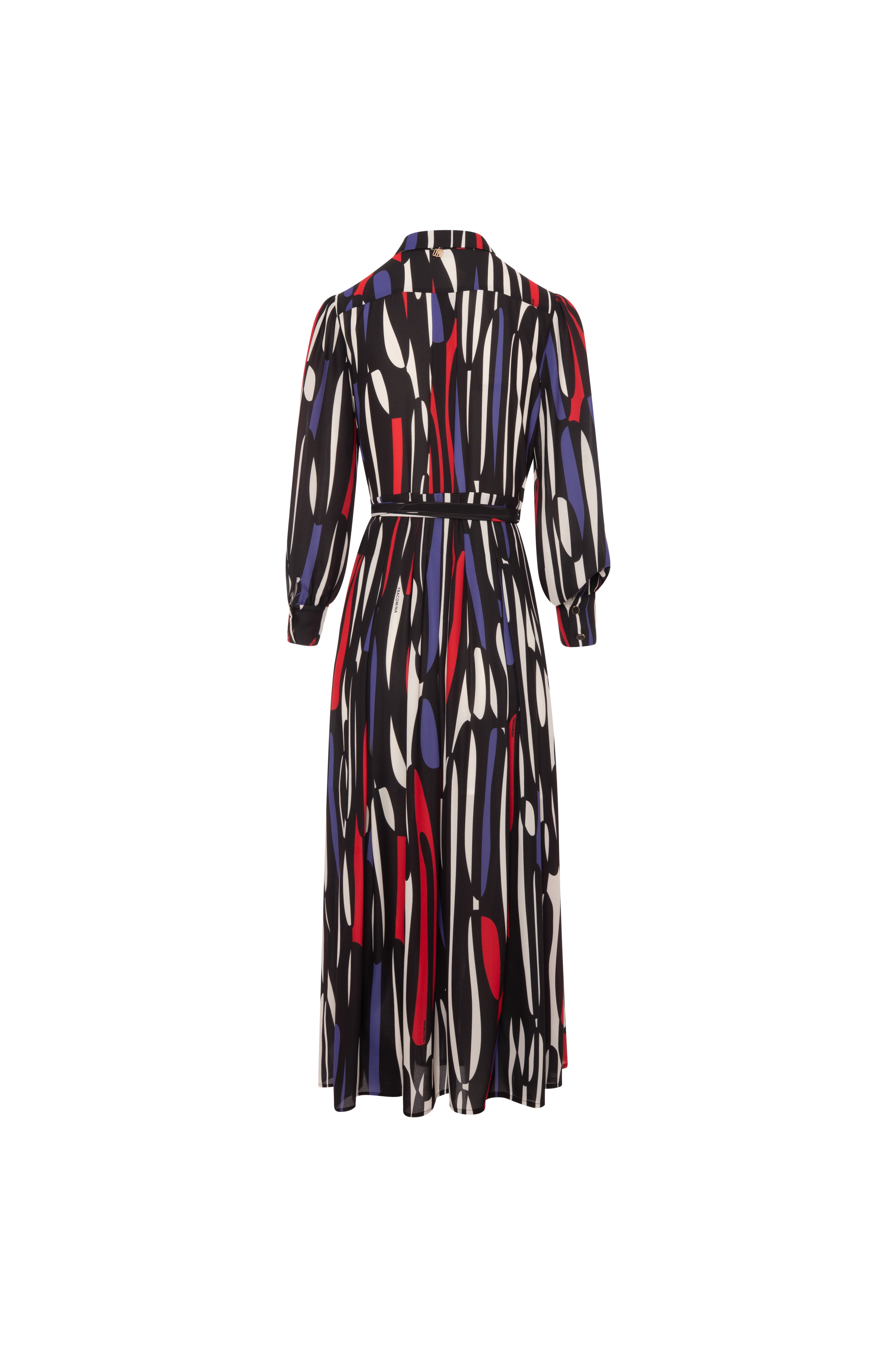 Chemisier dress regular fit with conceptual pattern Fracomina FR26WD3007W412J4-K37-2