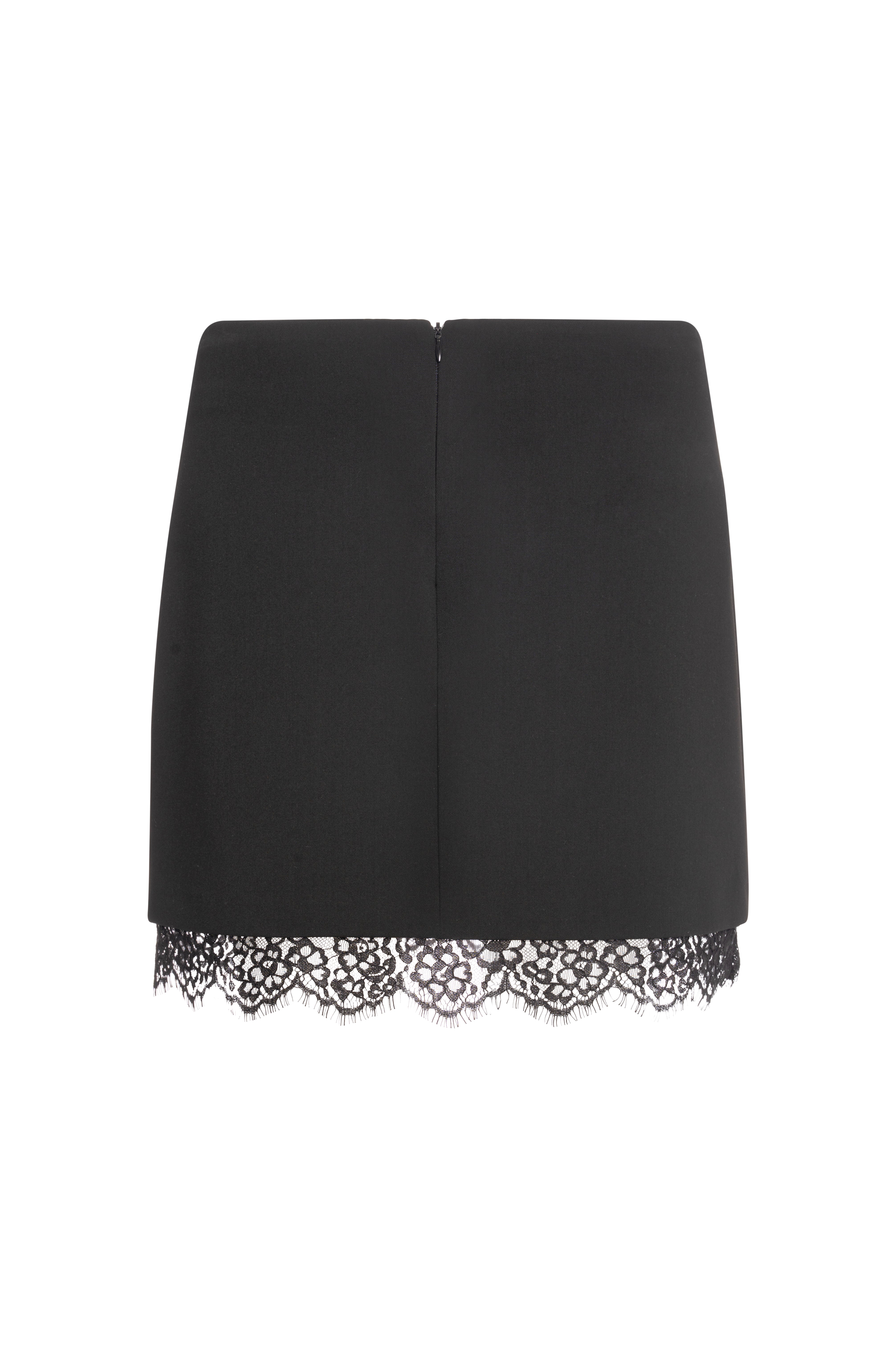 Mini skirt slim fit made in stretch fabric Fracomina FR26WG1002W84901-K01-2