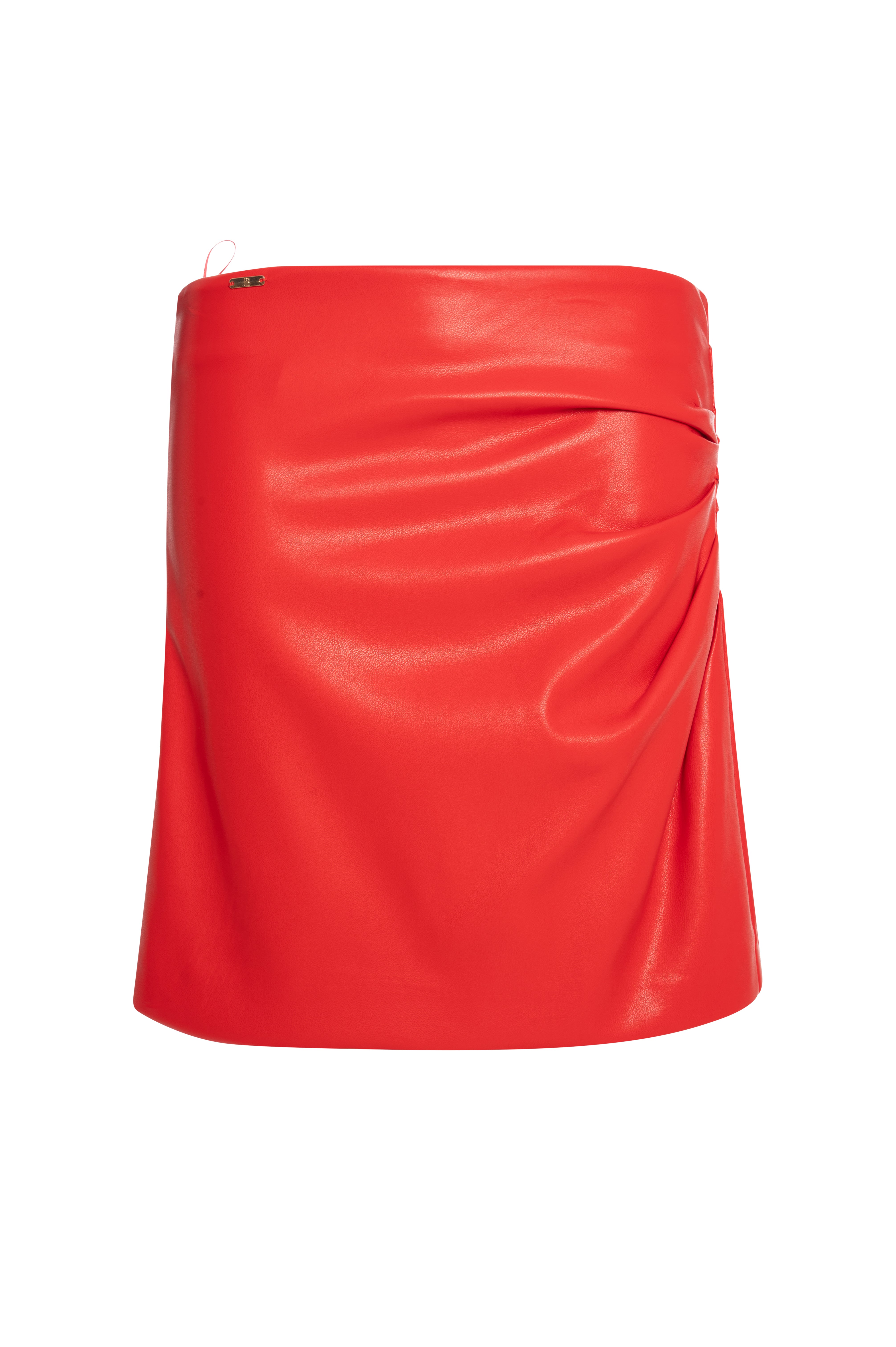 Mini skirt slim fit made in fake leather Fracomina FR26WG1004P41101-K38-1