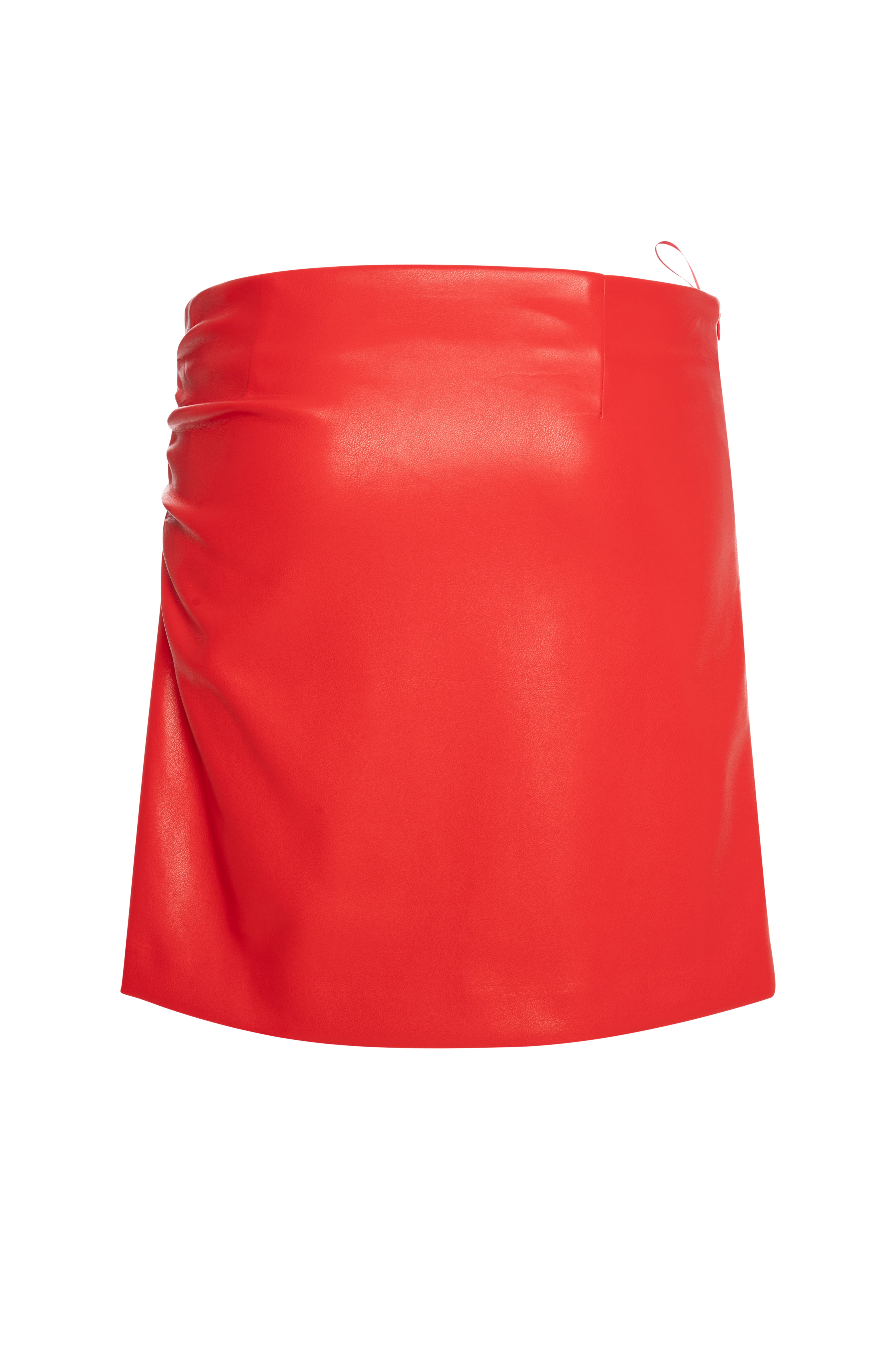 Mini skirt slim fit made in fake leather Fracomina FR26WG1004P41101-K38-2