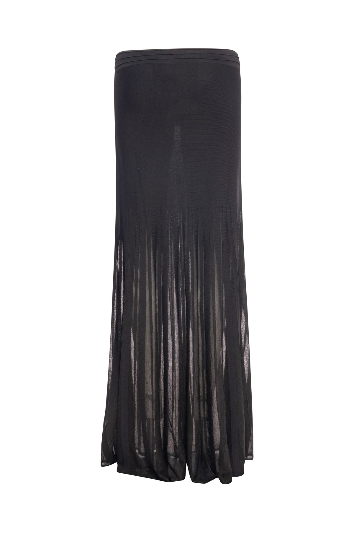 Long pleated skirt flare Fracomina FR26WG4004K416F9-K01-3
