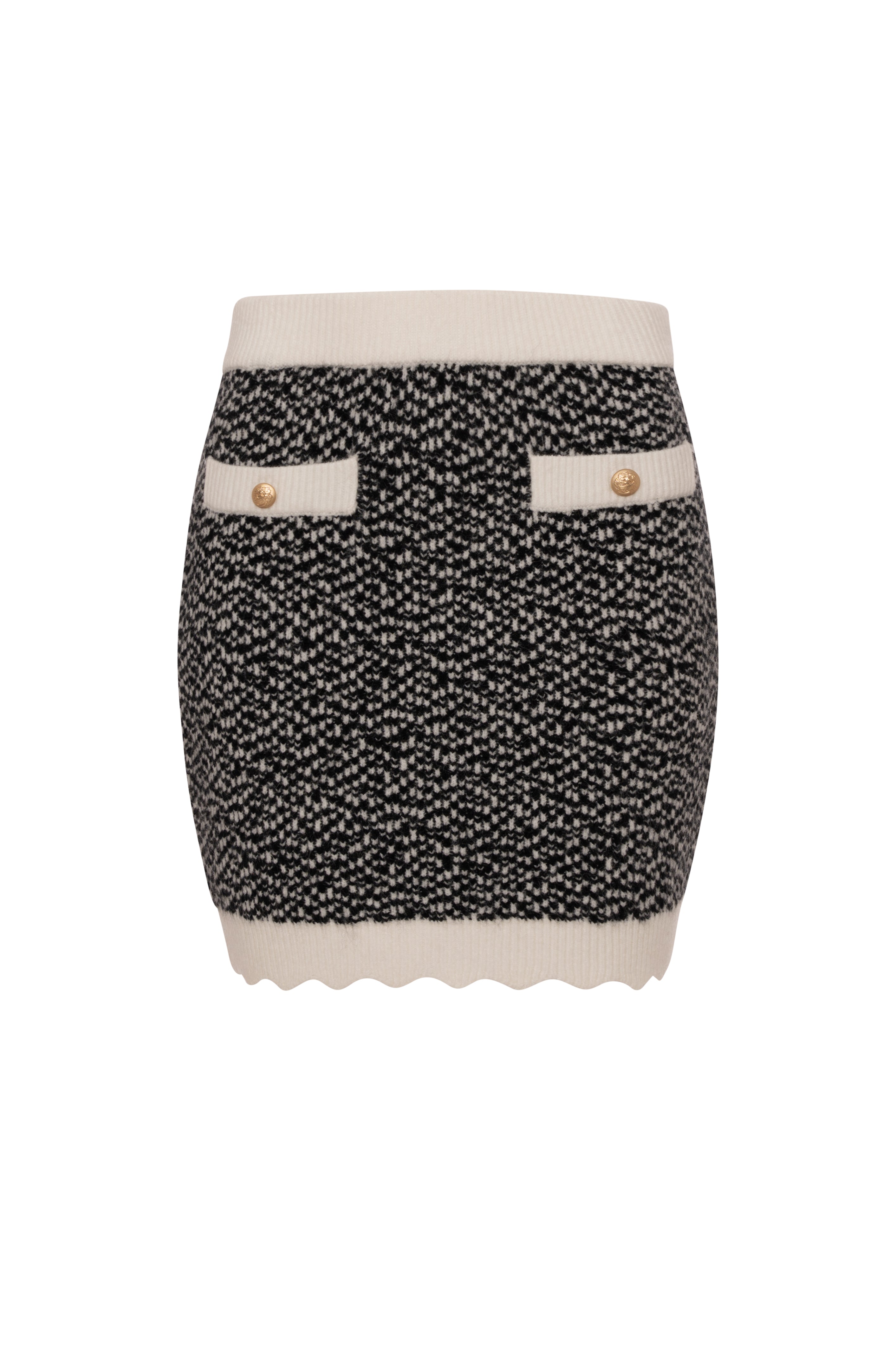 Knitted mini skirt slim fit Fracomina FR26WG4008K460F8-K93-1