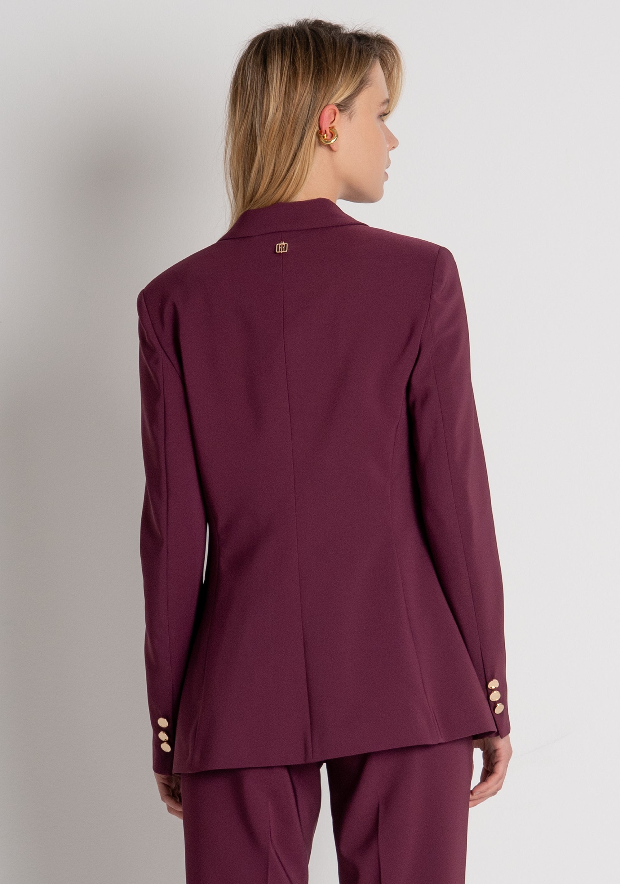Blazer jacket regular fit single breasted Fracomina FR26WJ3030W42901-4