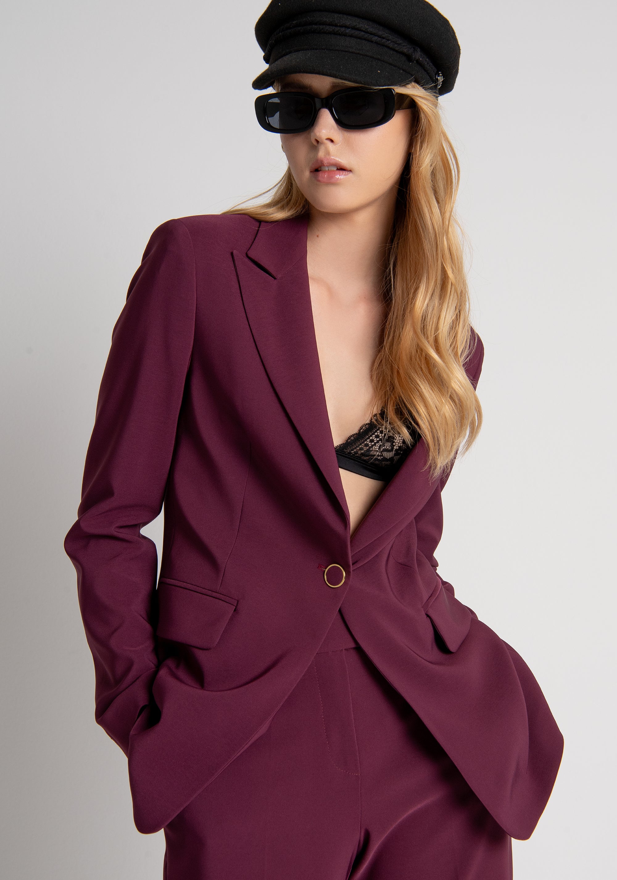 Blazer jacket regular fit single breasted Fracomina FR26WJ3030W42901