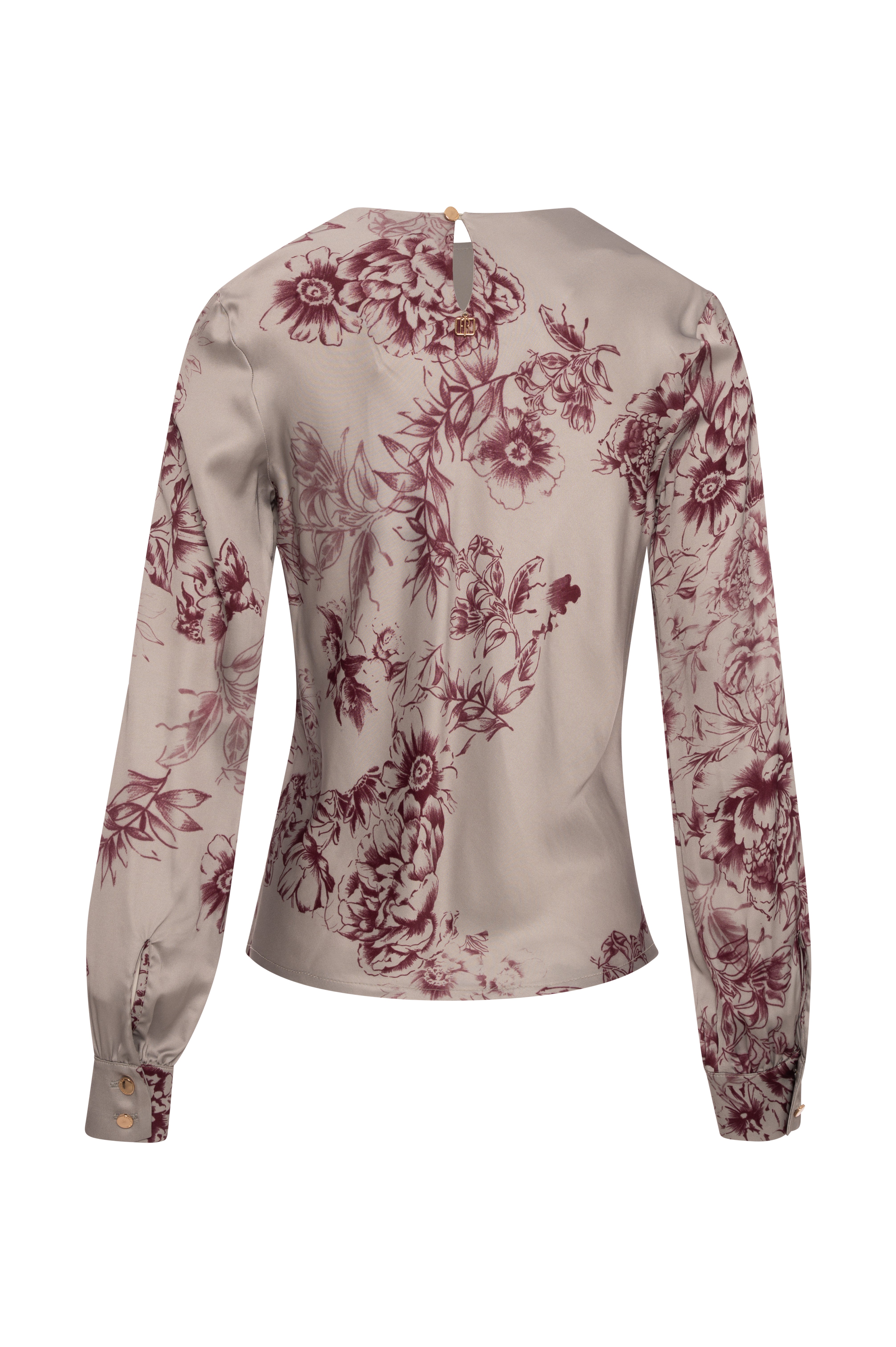 Blouse regular fit with flowery pattern Fracomina FR26WT1025W583K2-KE2-2_f635c006-e742-4e97-92ab-54c9bc07df5e