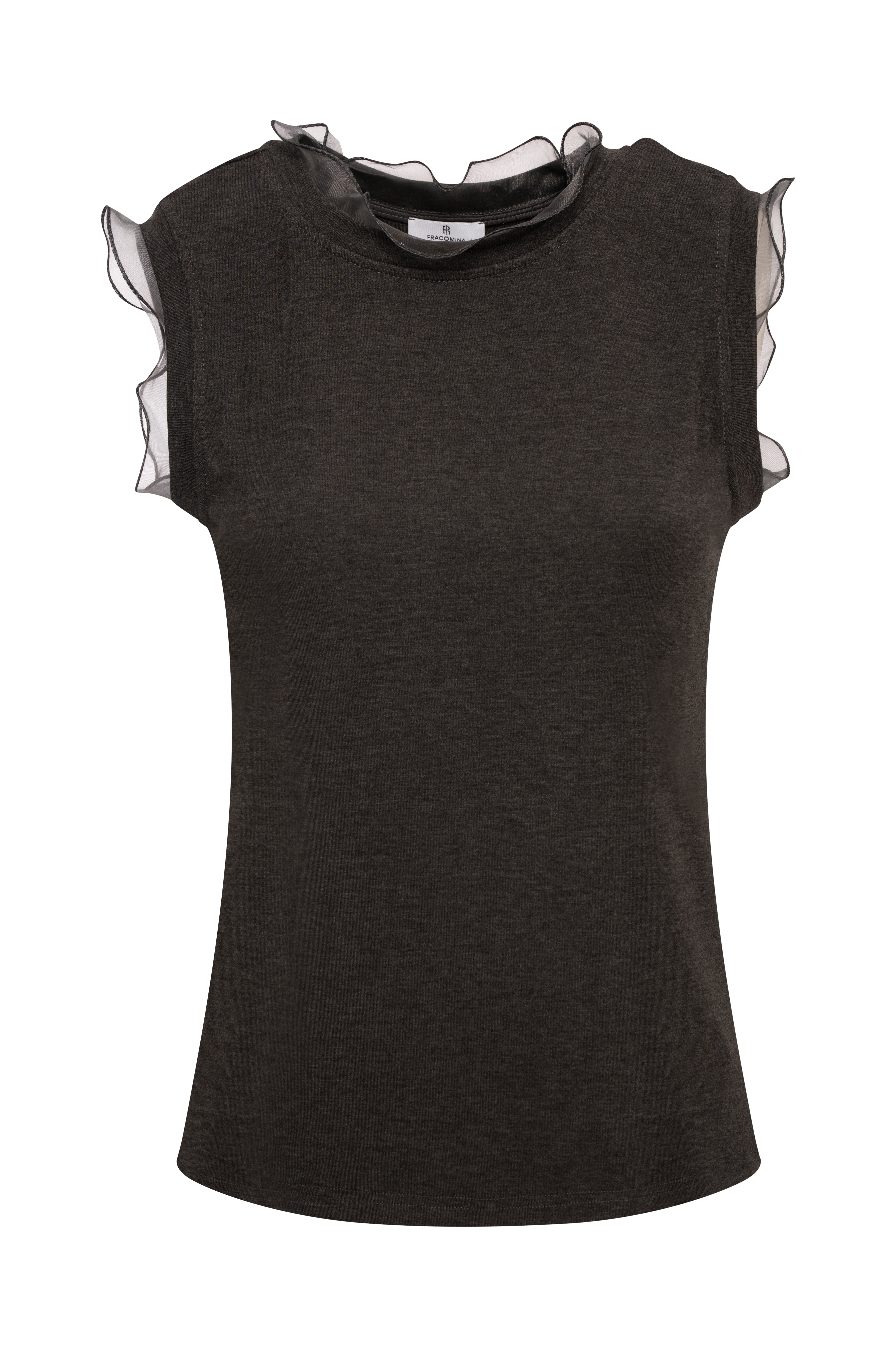 Tank top made in jersey Fracomina FR26WT2005J49601-KH5-1