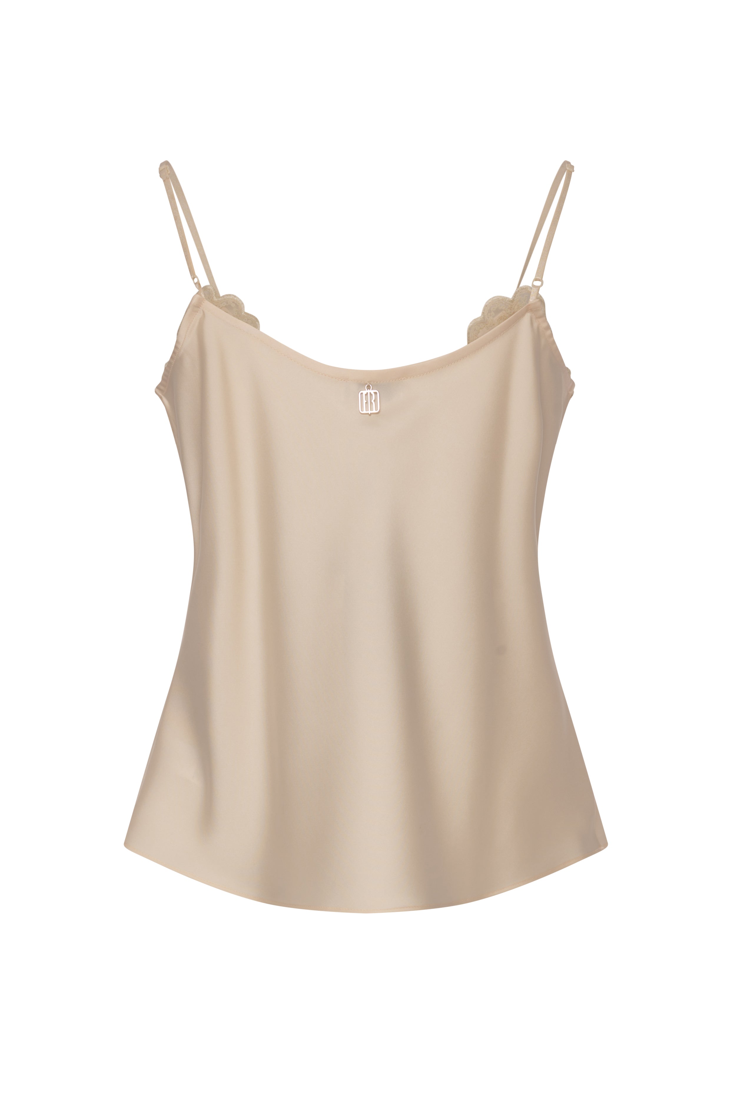 Tank top made in satin Fracomina FR26WT2012W41101-K17-2