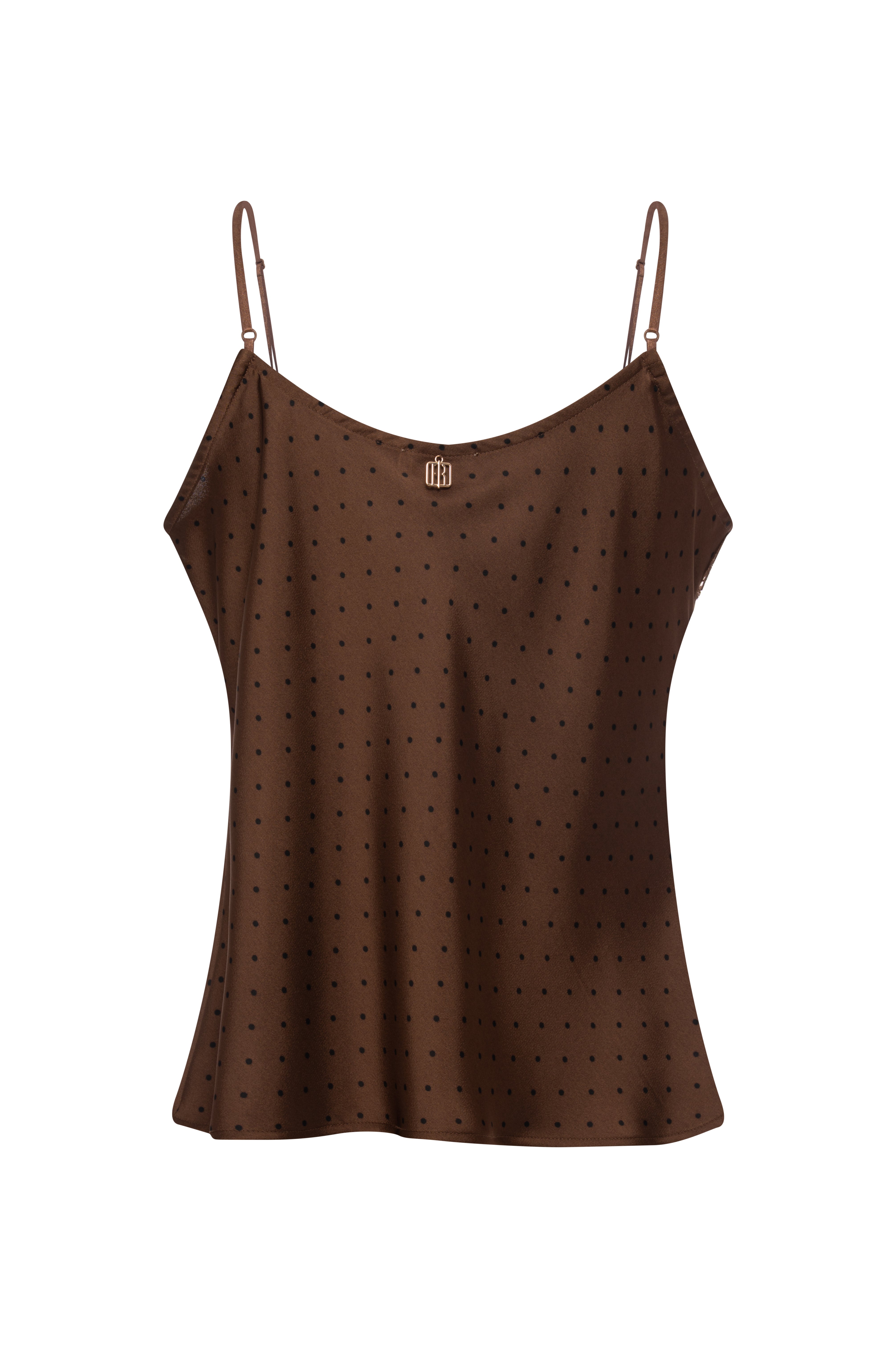 Tank top with polka dots pattern Fracomina FR26WT2012W411D2-KG3-2