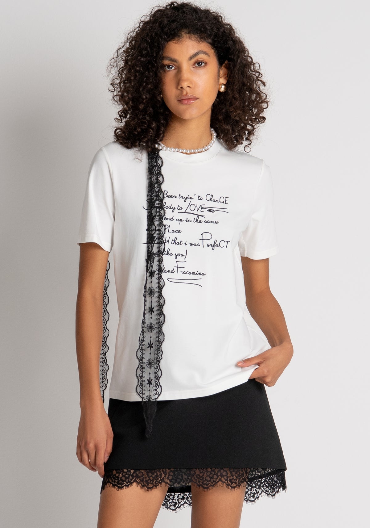 T-shirt regular fit made in stretch cotton jersey Fracomina FR26WT3015J401N5-108-2