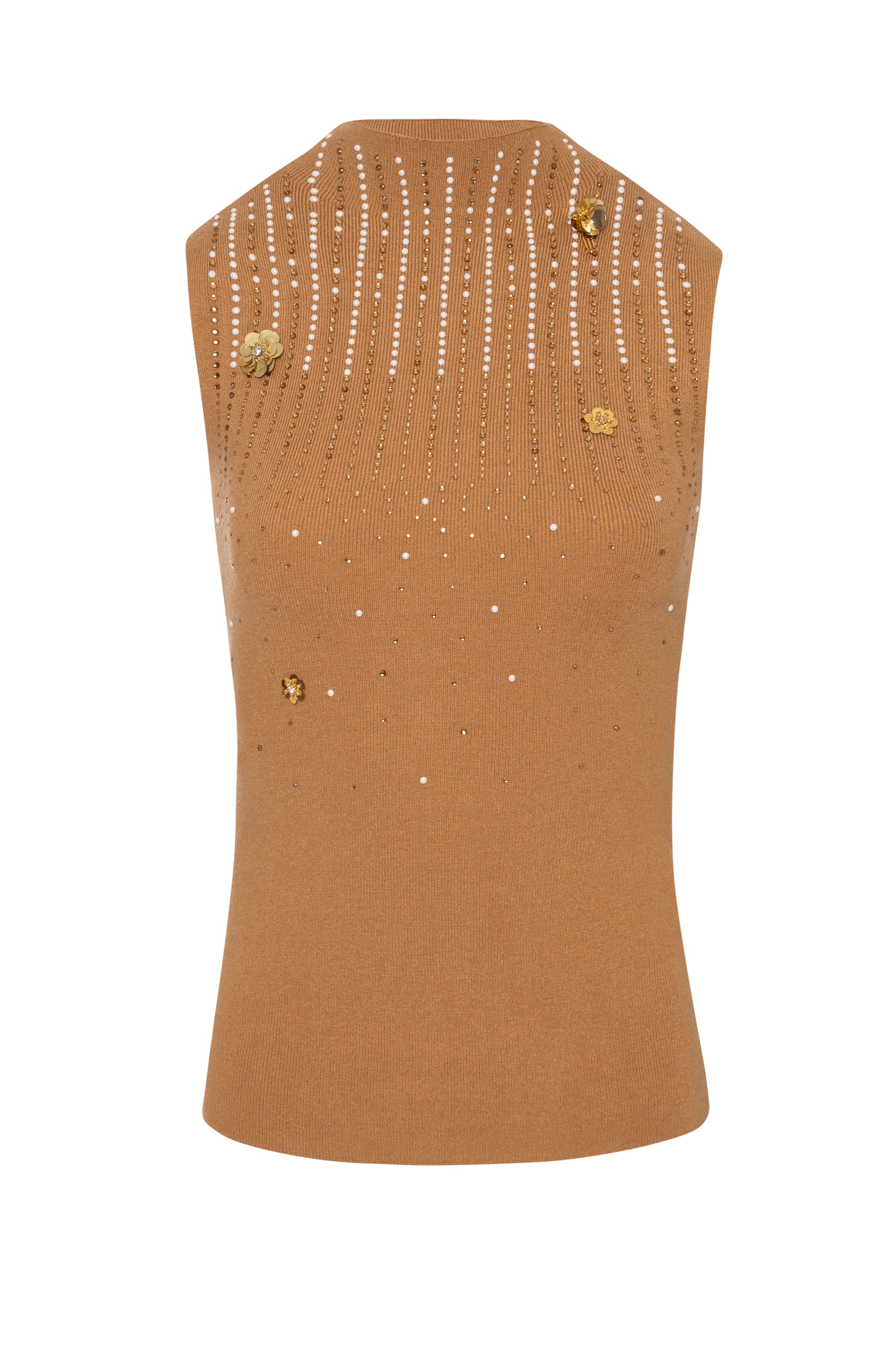 Knitted tank top Fracomina FR26WT4005K506R9-K45-1