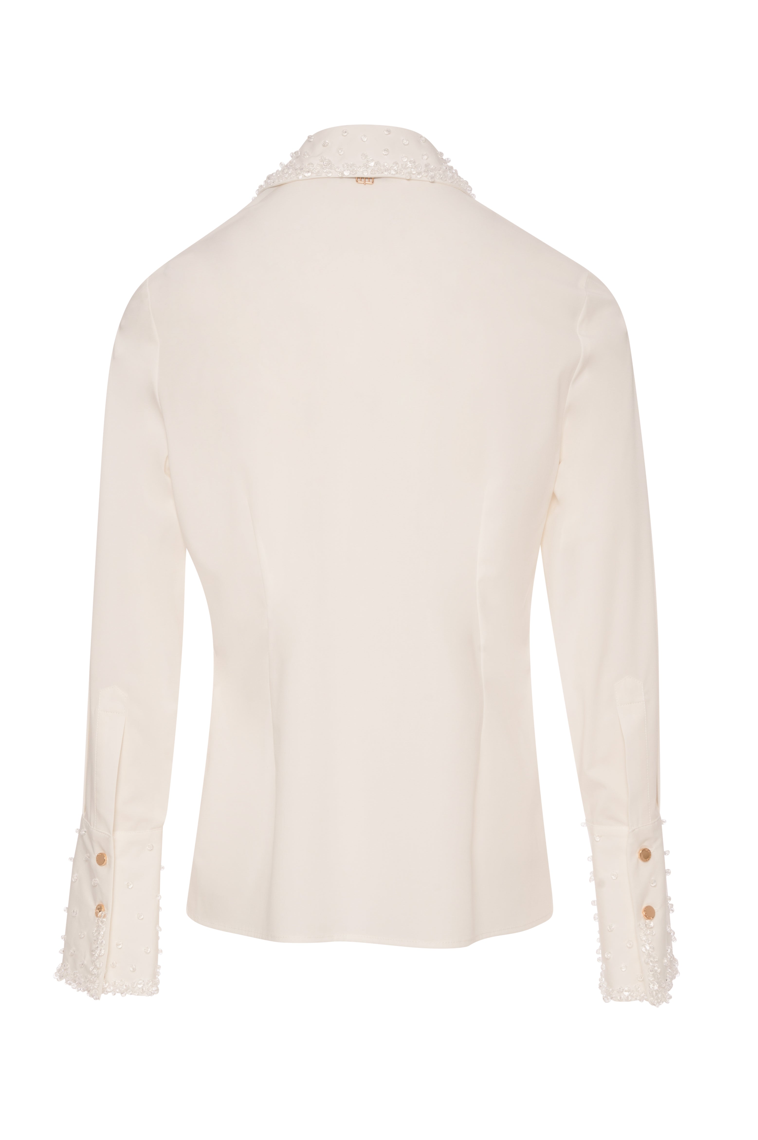 Shirt slim fit with shiny applications Fracomina FR26WT6006W58401-K17-2