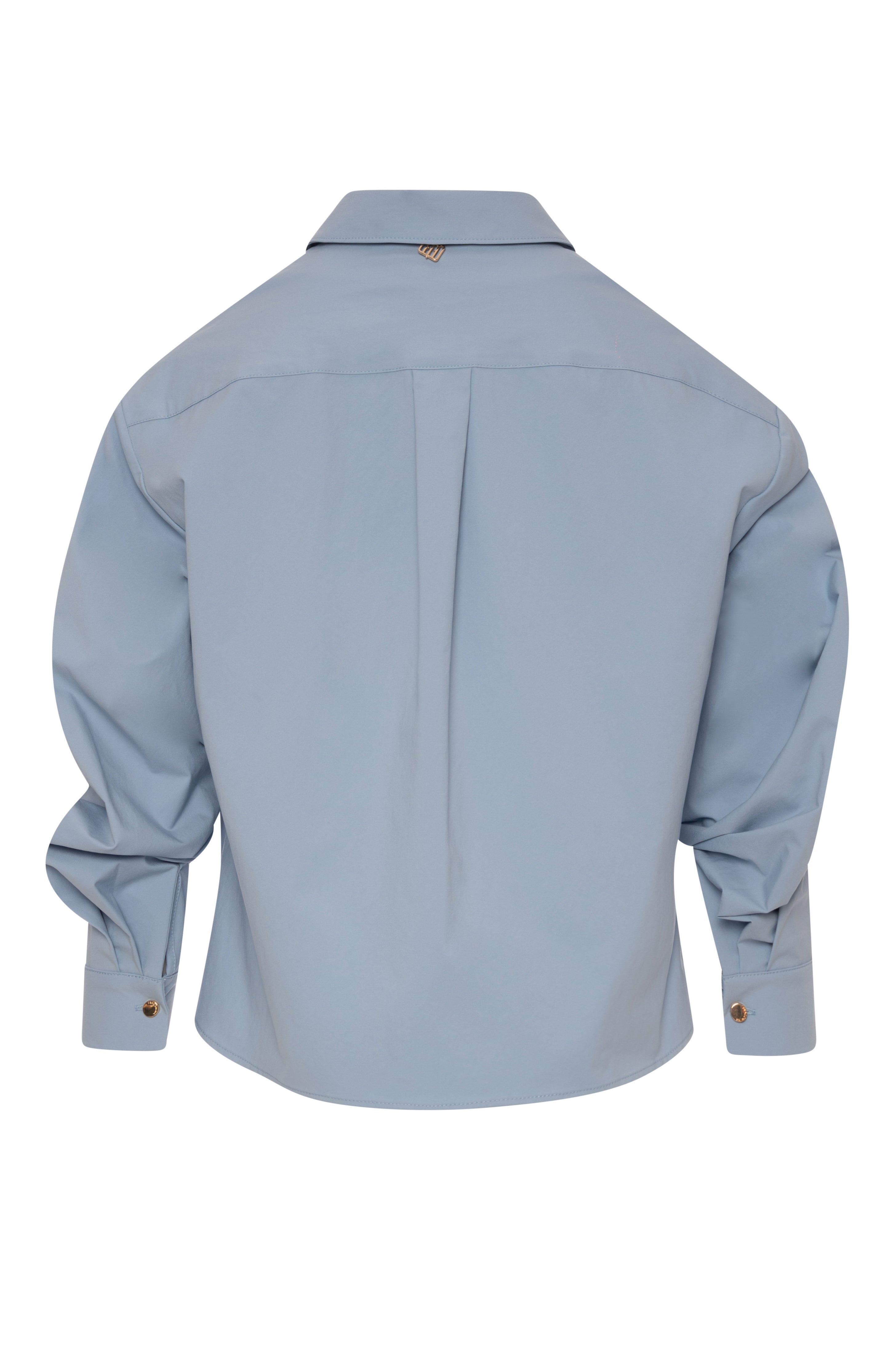 Shirt cropped with classic cut neck Fracomina FR26WT6018W58401-KH6-3