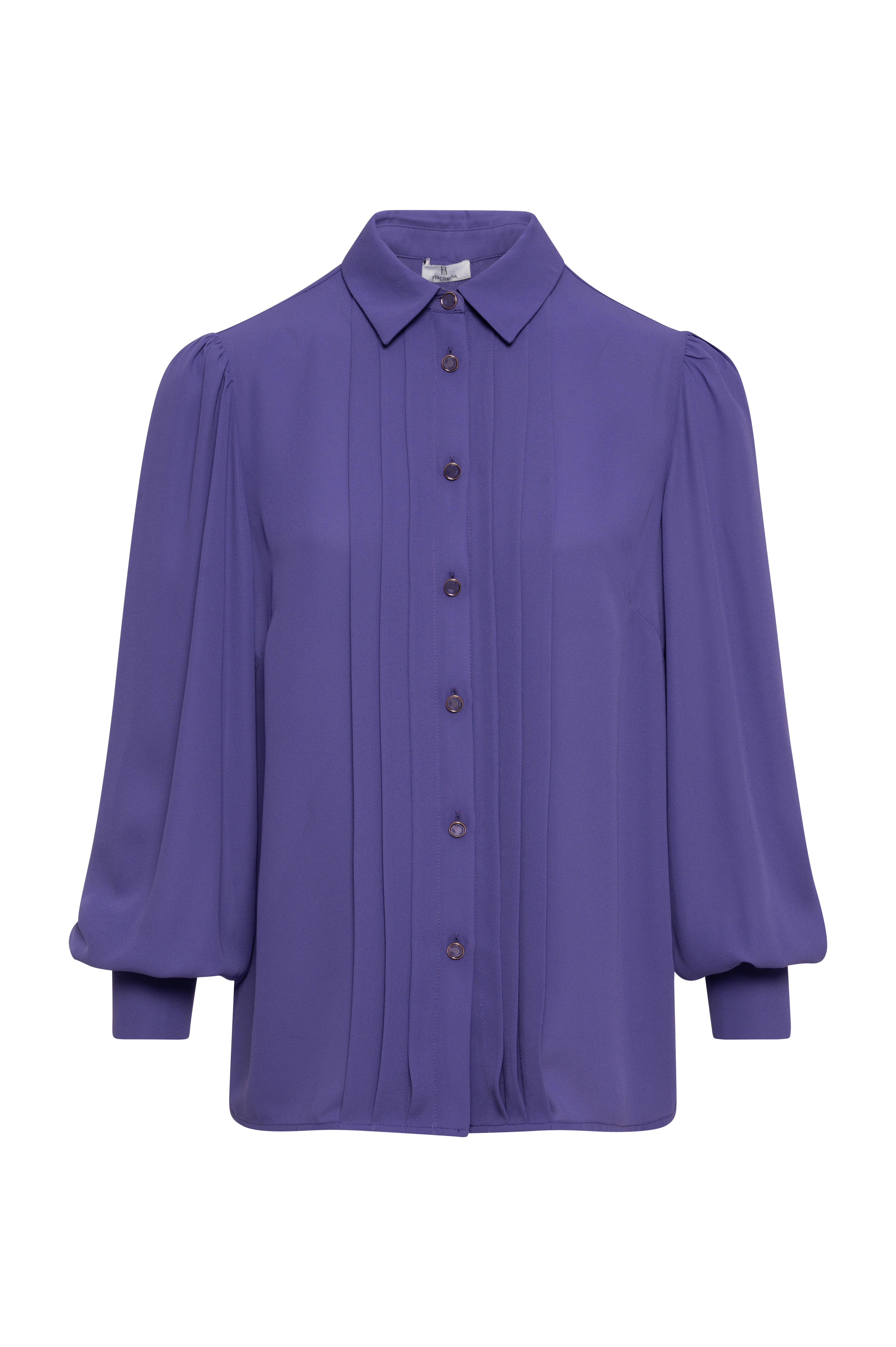 Shirt regular fit made in georgette Fracomina FR26WT6019W41201-KE8-1