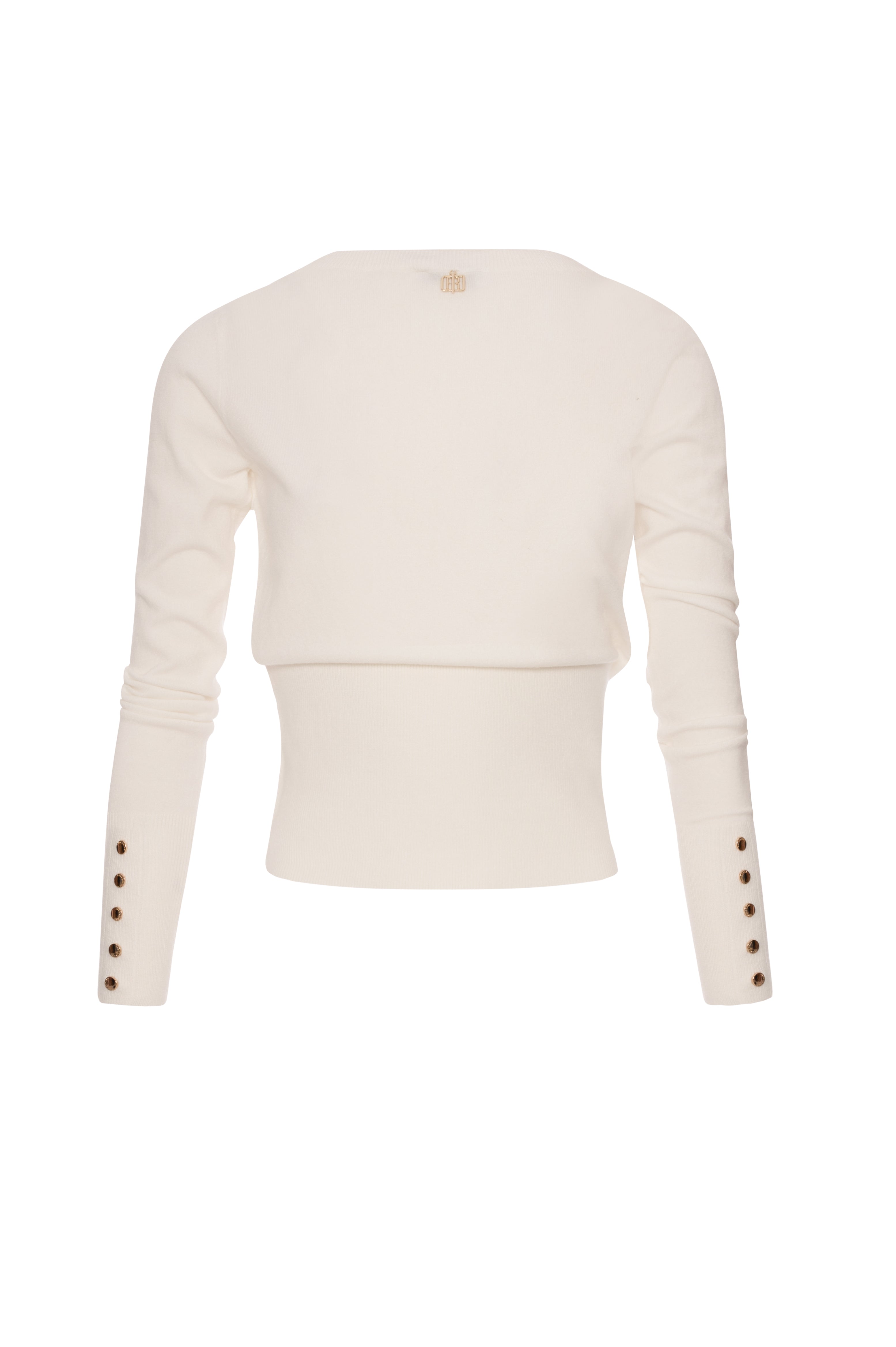 Knitwear slim fit with V-neck drop Fracomina FR26WT7001K50601-K17-2