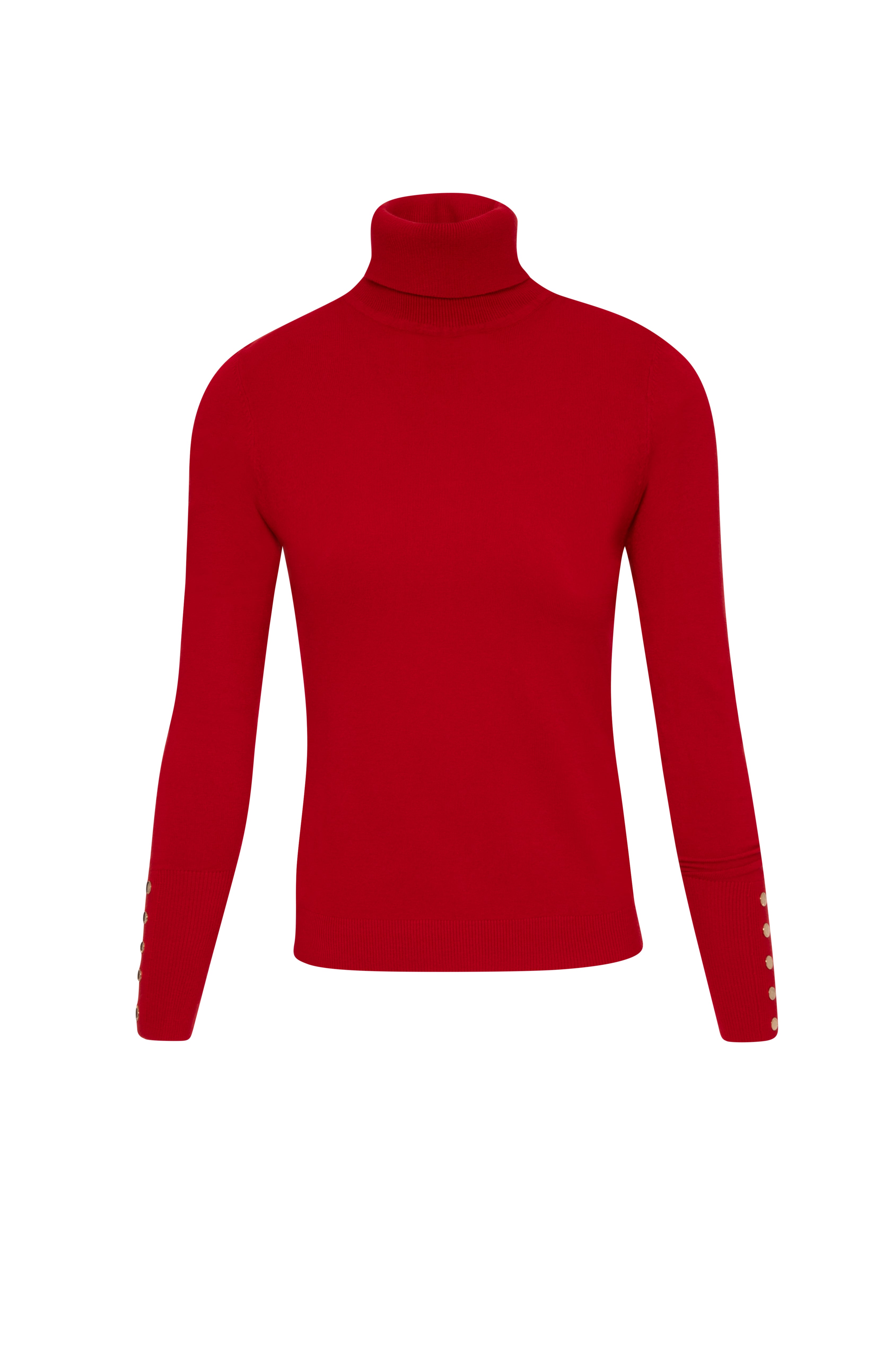 Knitwear slim fit with high neck Fracomina FR26WT7003K50601-K38-1