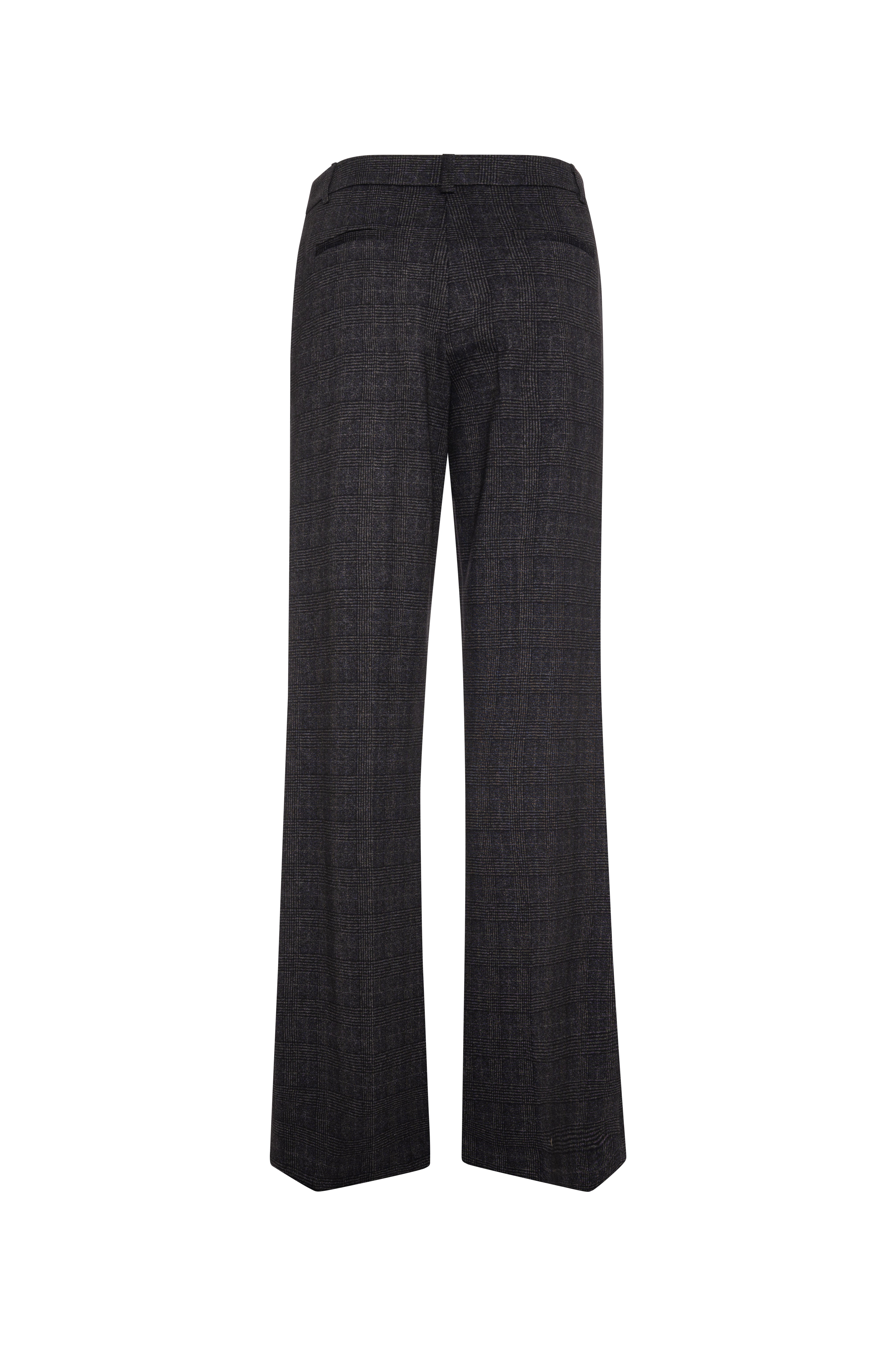 Pant straight line made in Prince of Wales fabric Fracomina FR26WV2004W575O2-KH8-2