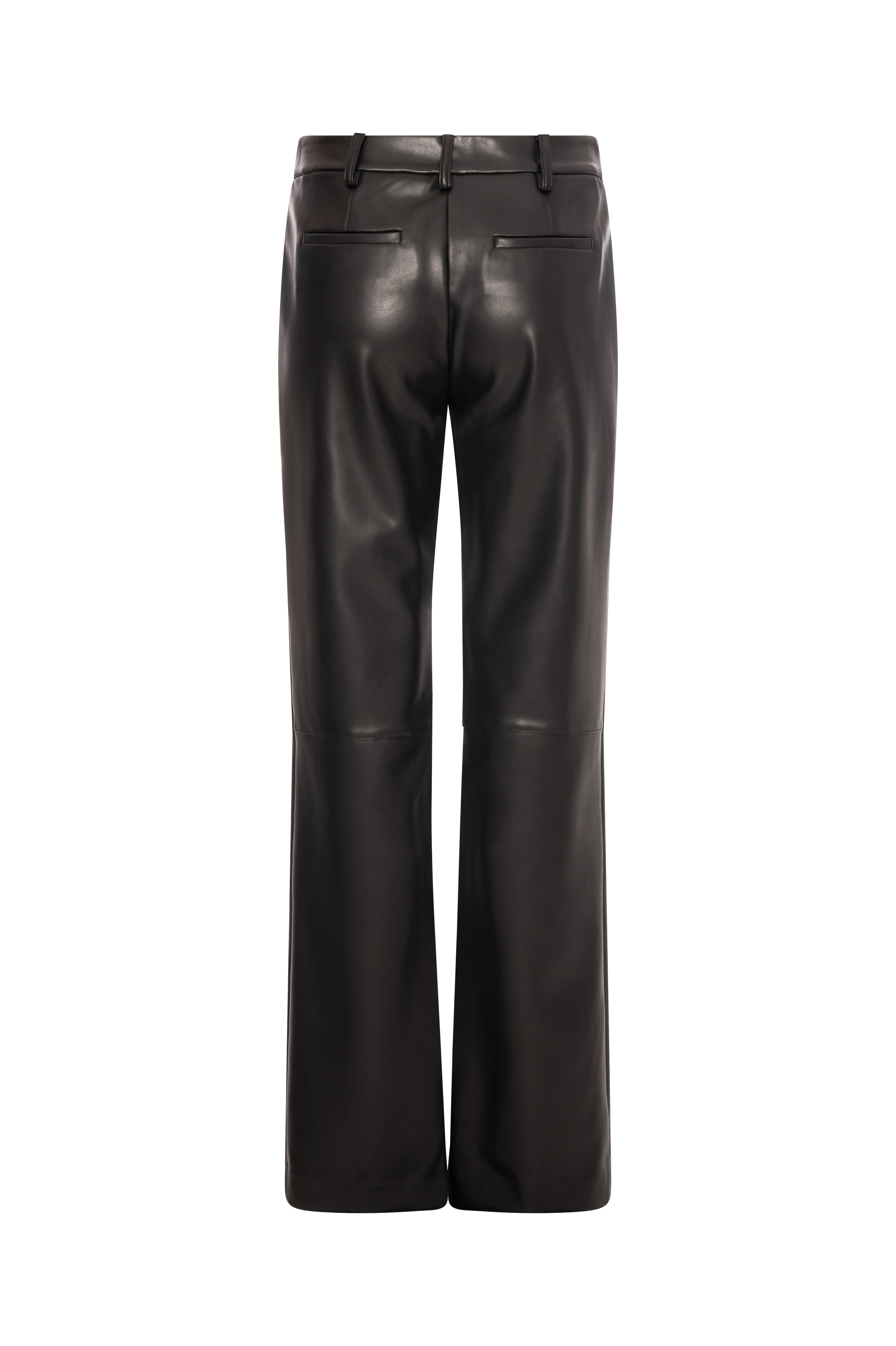 Pant regular fit made in fake leather Fracomina FR26WV2008P41101-K01-2