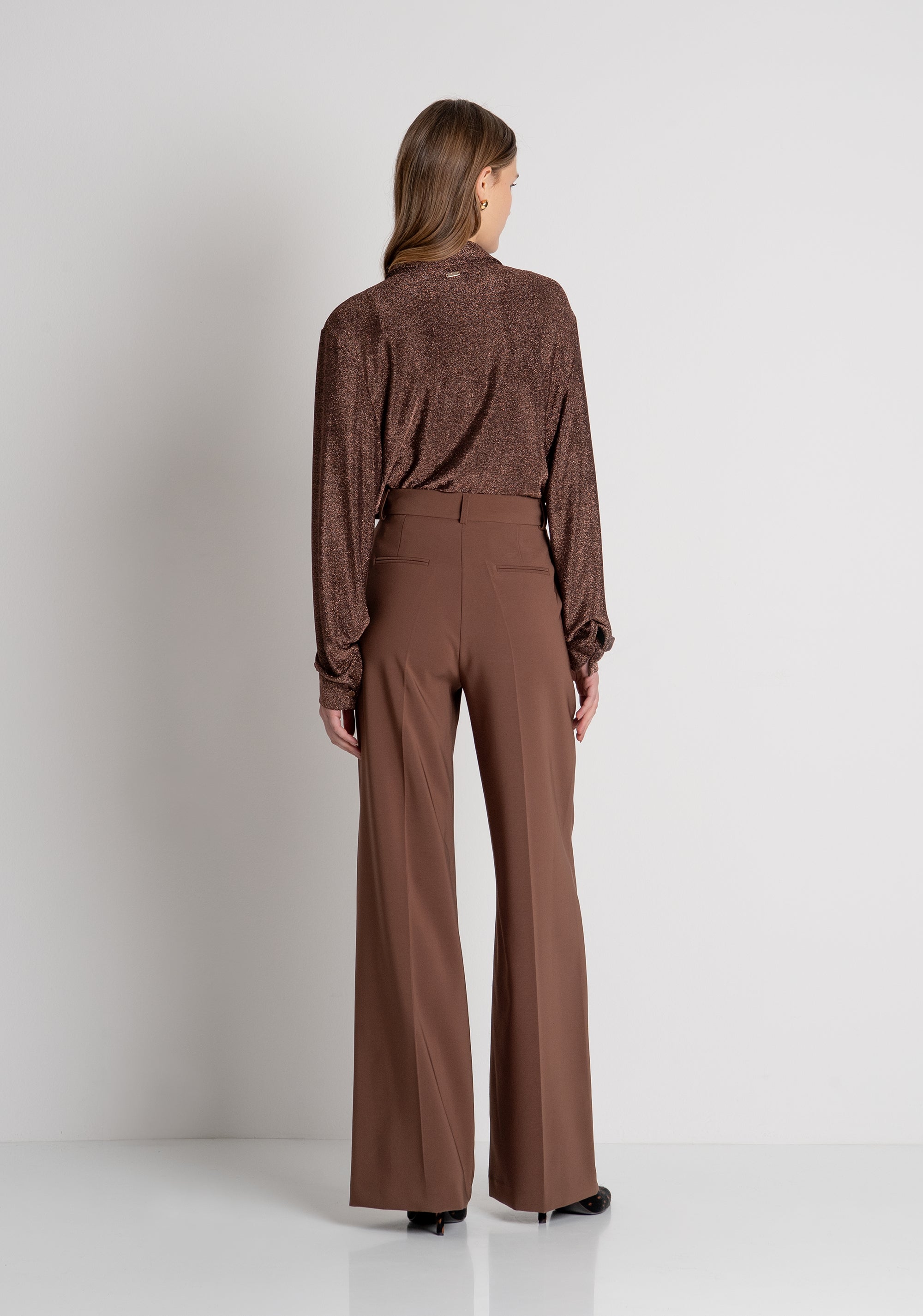 Pant flare with regular waist Fracomina FR26WV3002W42901-149-4