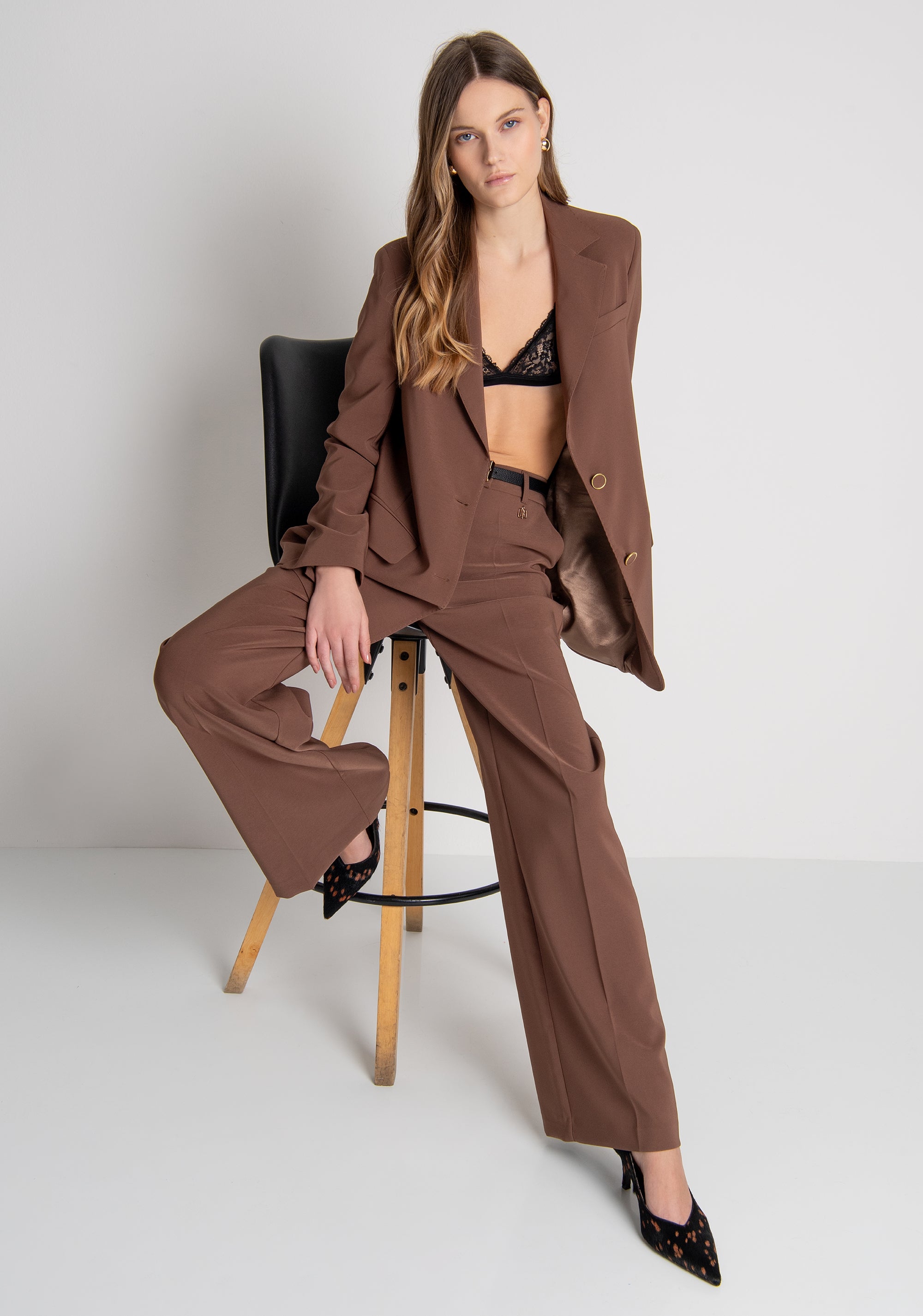 Pant flare with regular waist Fracomina FR26WV3002W42901-149