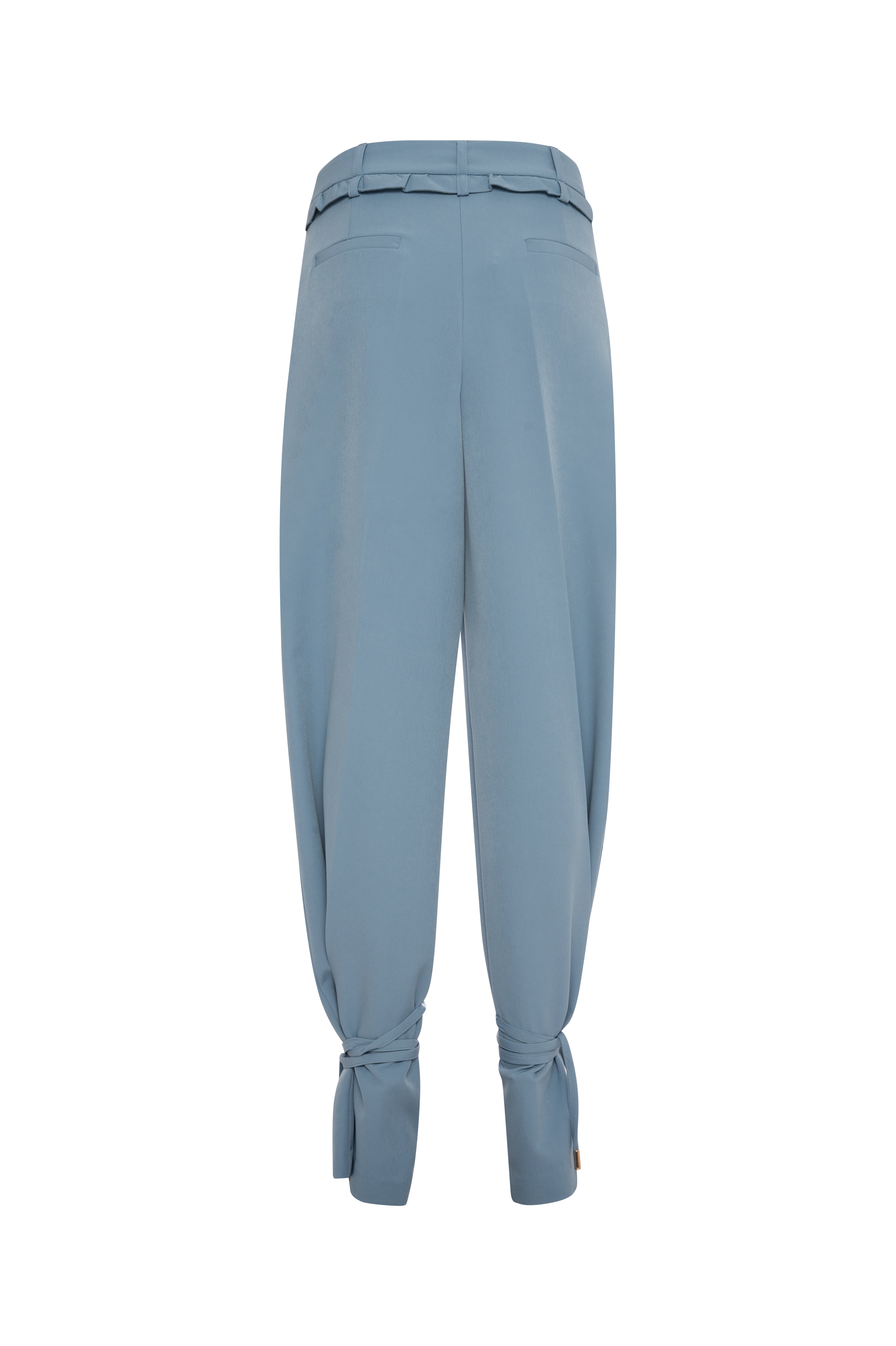 Carrot pant made in soft fabric Fracomina FR26WV3006W43601-KB1-2