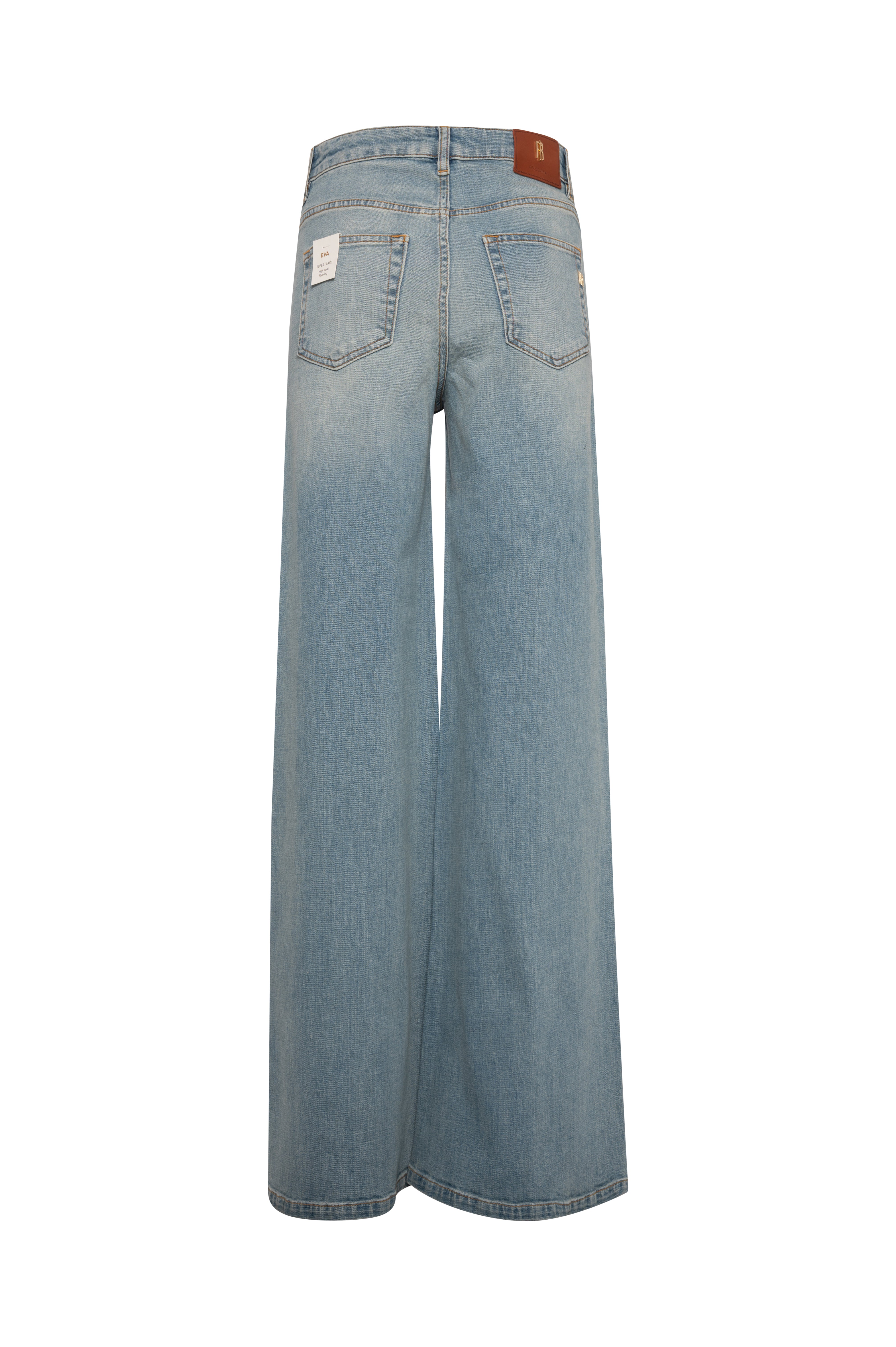 Jeans flare made in denim with light wash Fracomina FR26WV3015D450R9-KG7-3