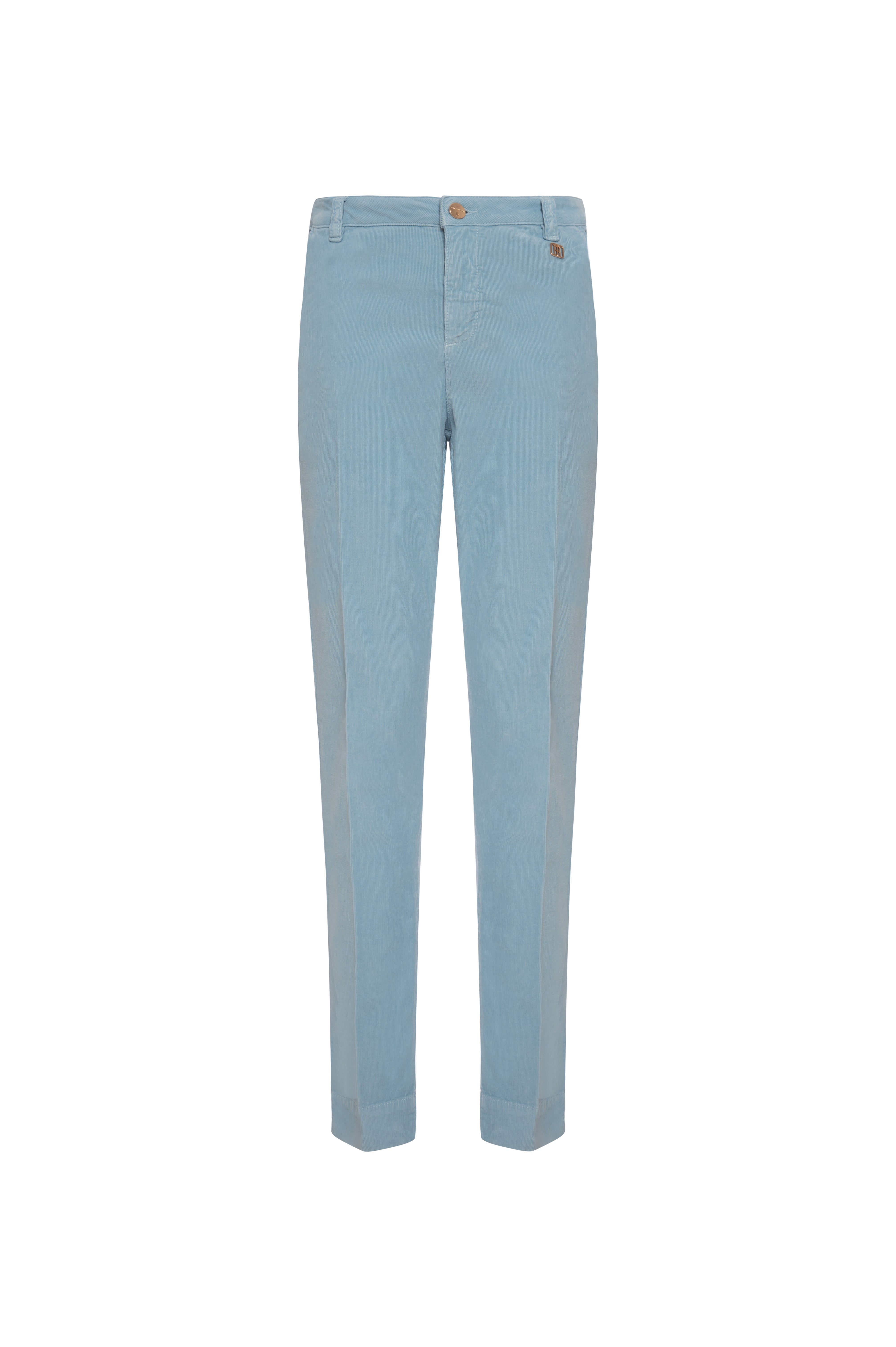 Pant slim made in needlecord velvet Fracomina FR26WV4001W56901-KB1-2