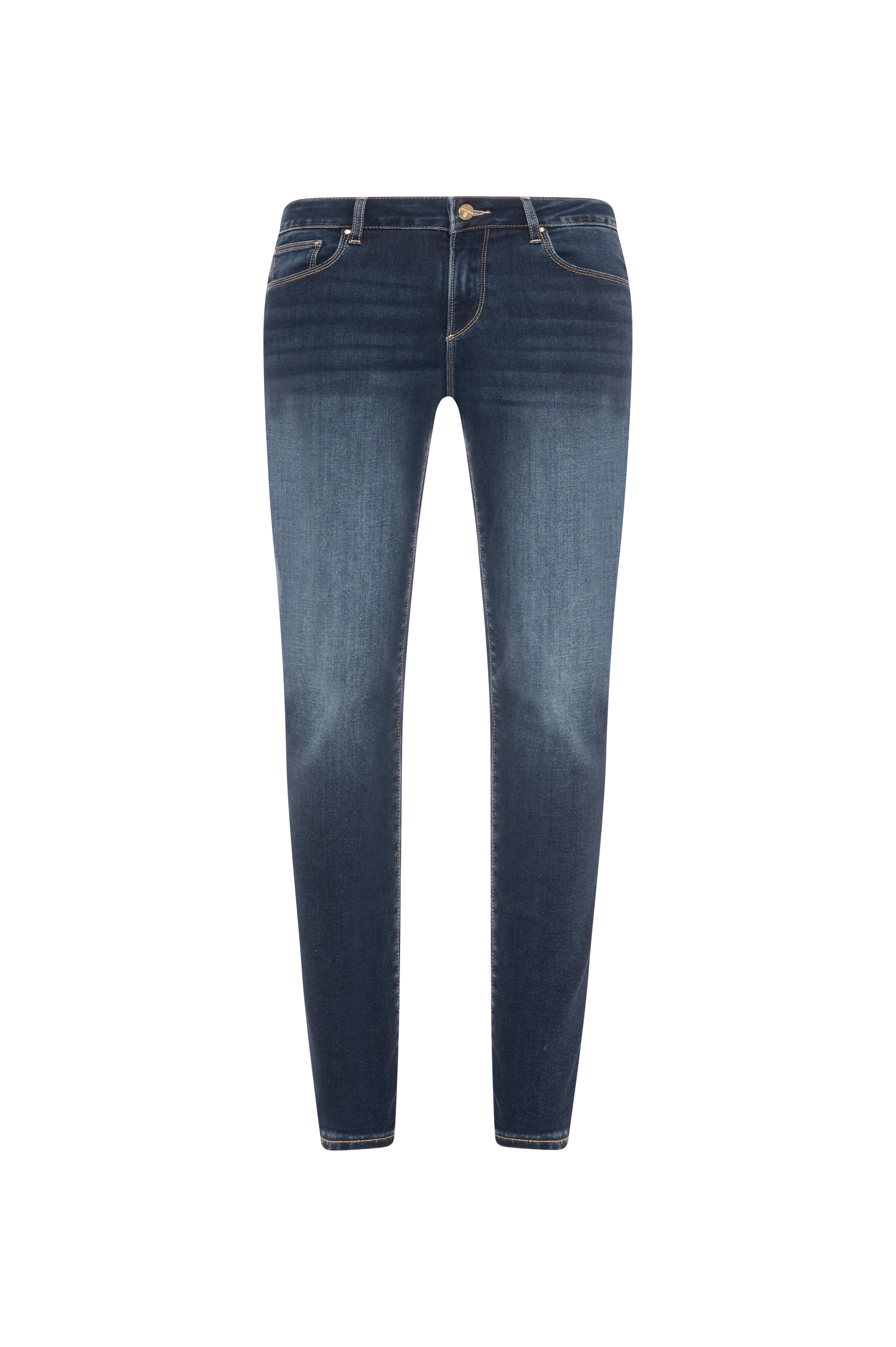 Jeans slim fit made in denim with middle wash Fracomina FR26WV8000D46401-K60-2