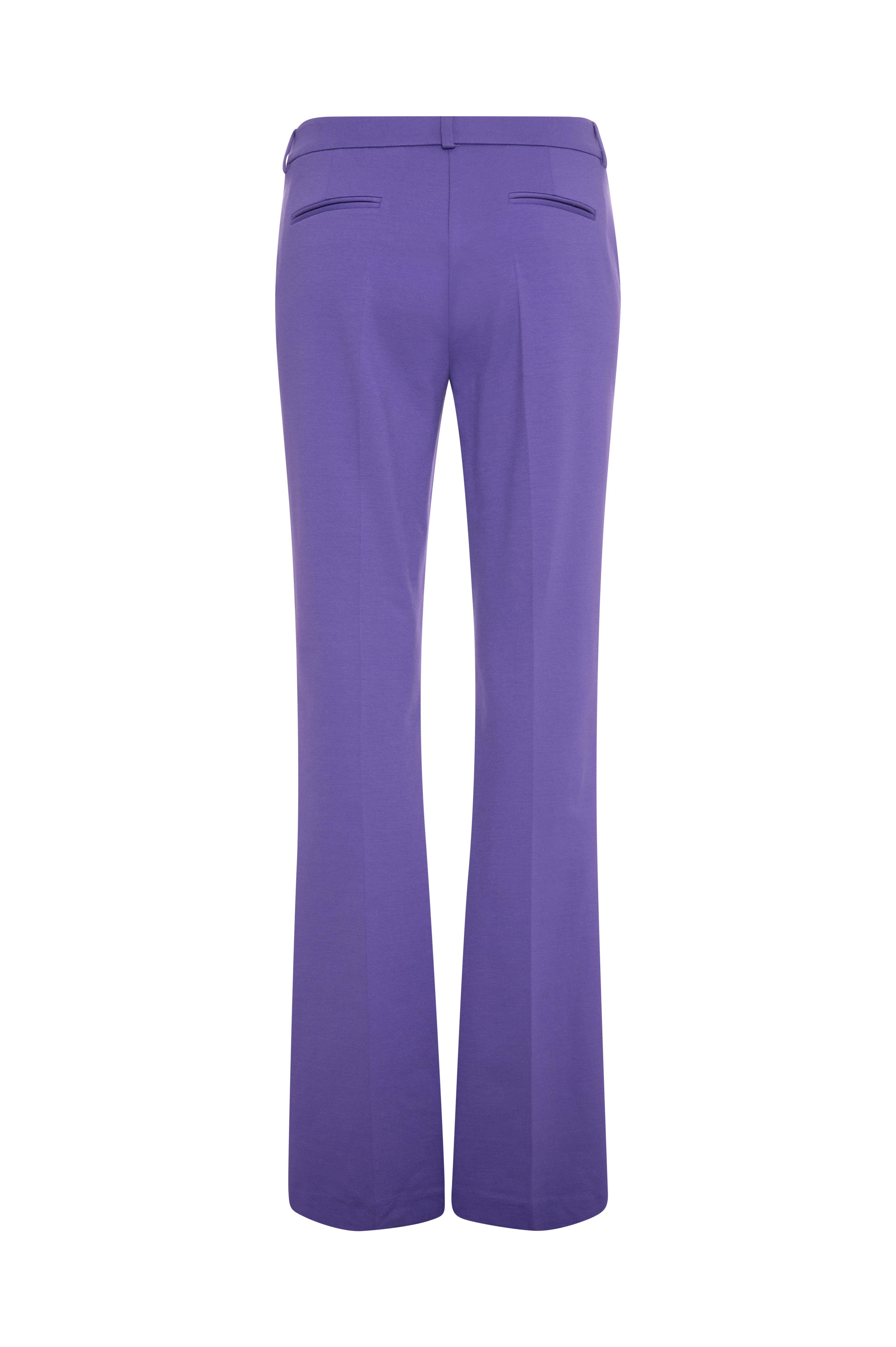 Bootcut pant made in Milano stitch fabric Fracomina FR26WVA004W49701-KE8-2