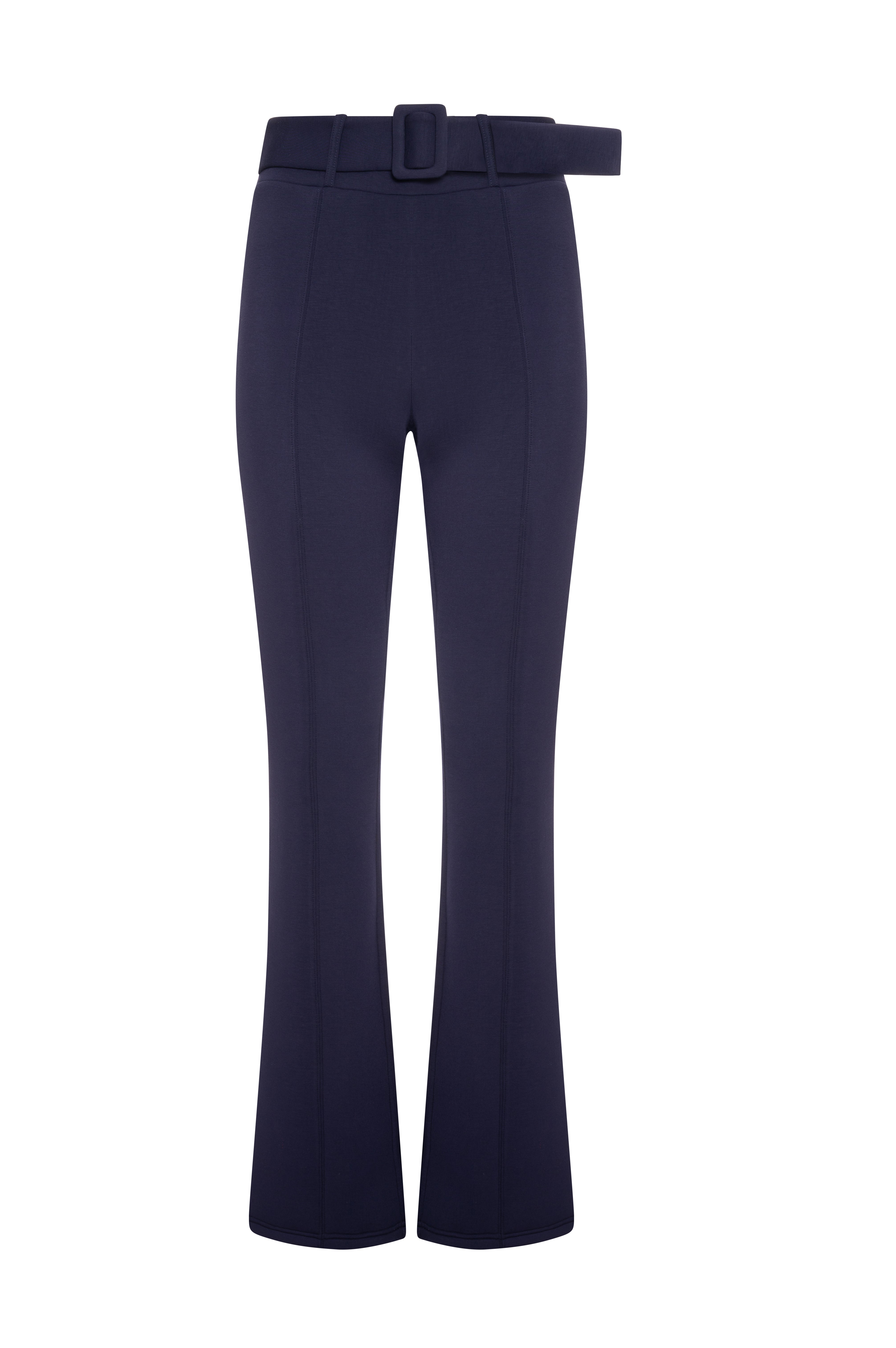 Bootcut pant made in Milano stitch fabric Fracomina FR26WVA015F41601-K60-1