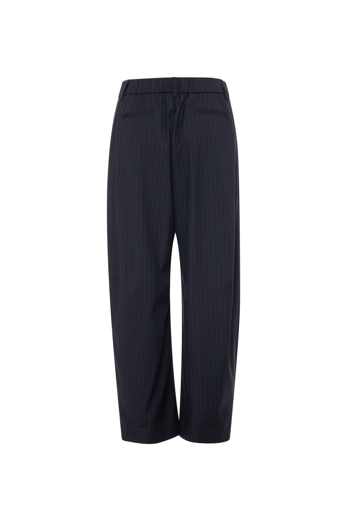 Jeans carrot balloon fit made in pinstriped fabric Fracomina FR26WVD011W459D4-K60-2