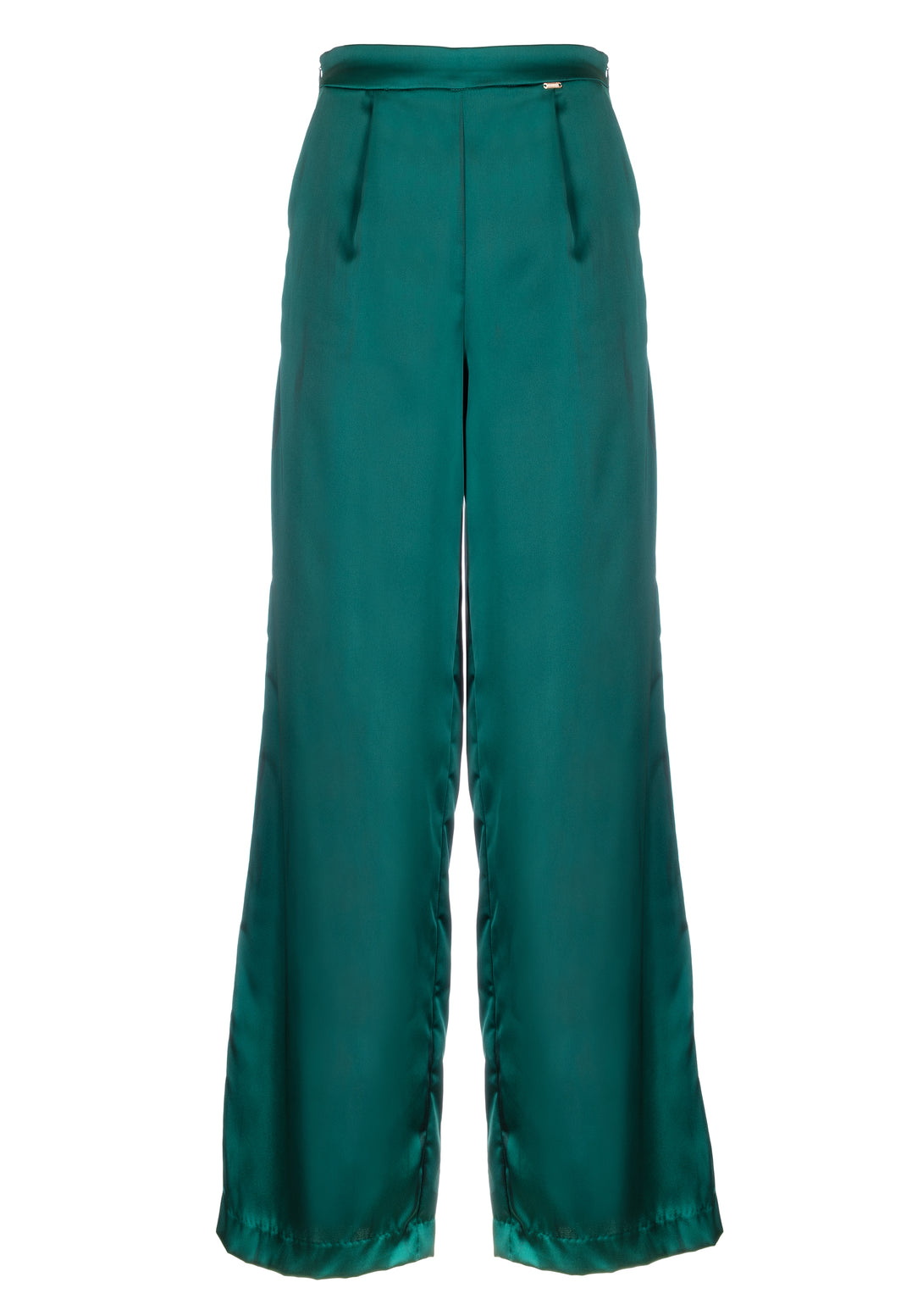 Palazzo pant wide fit made in satin FS23WV3004W41101 FRACOMINA ...