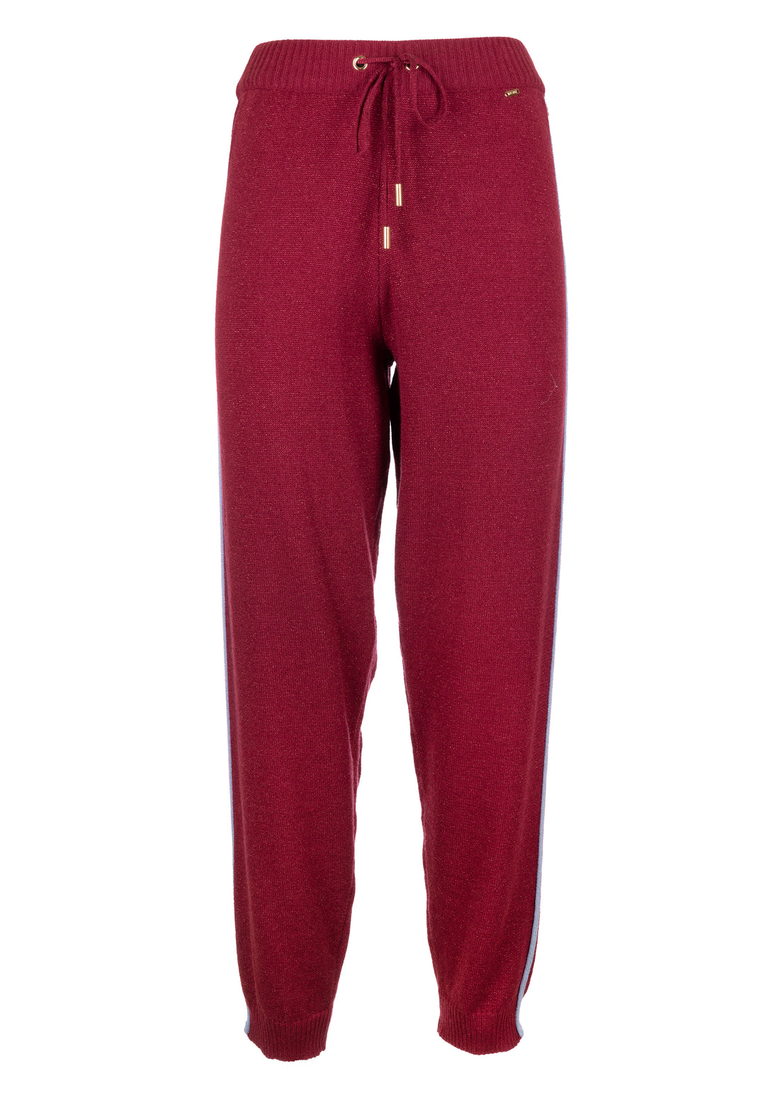 Knitted jogger pant regular fit with lurex