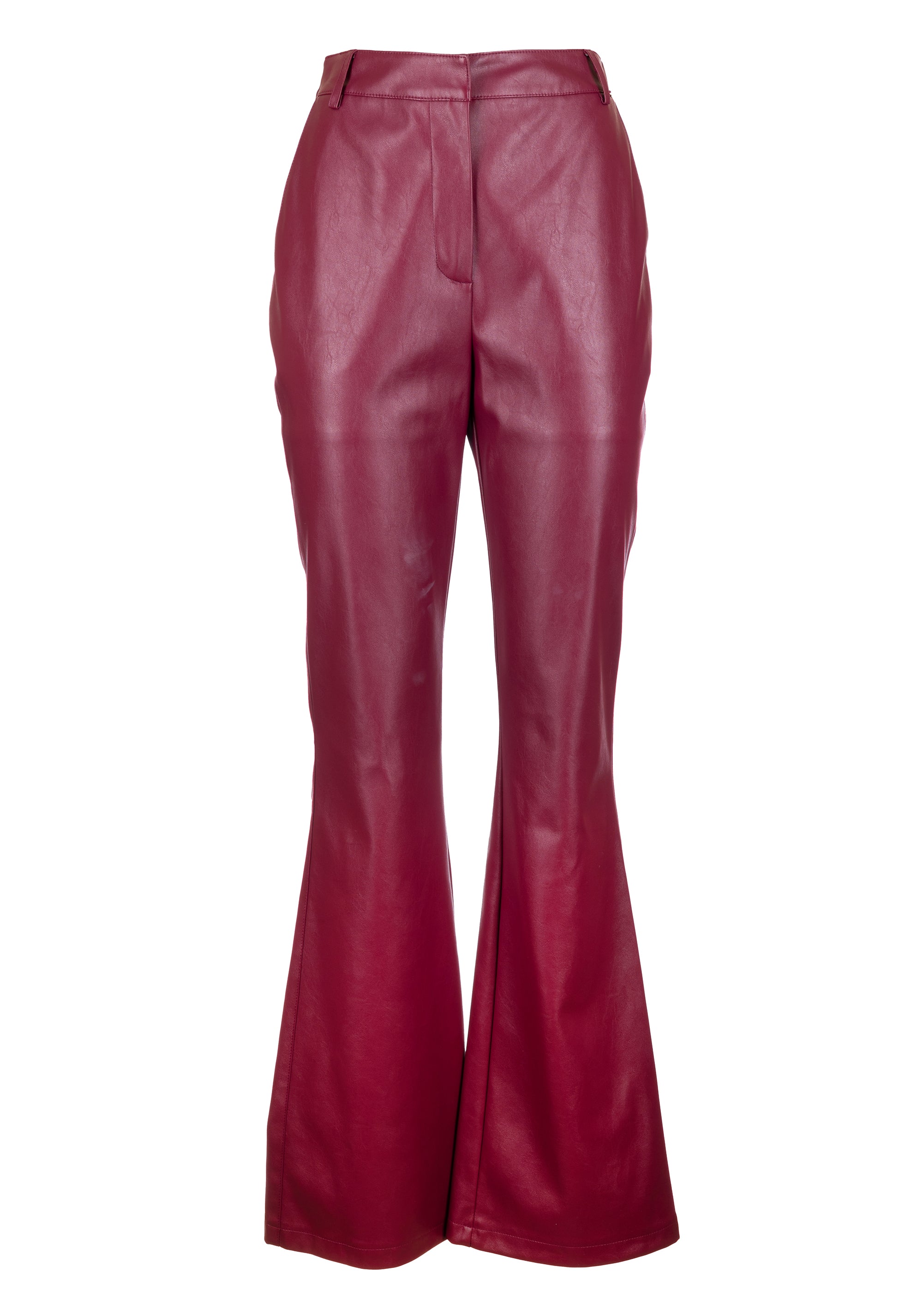 Pant bootcut made in eco leather Fracomina FS23WVA001E49001-087-1_b682d8a8-0cf4-4b40-952f-7ac2823b9425