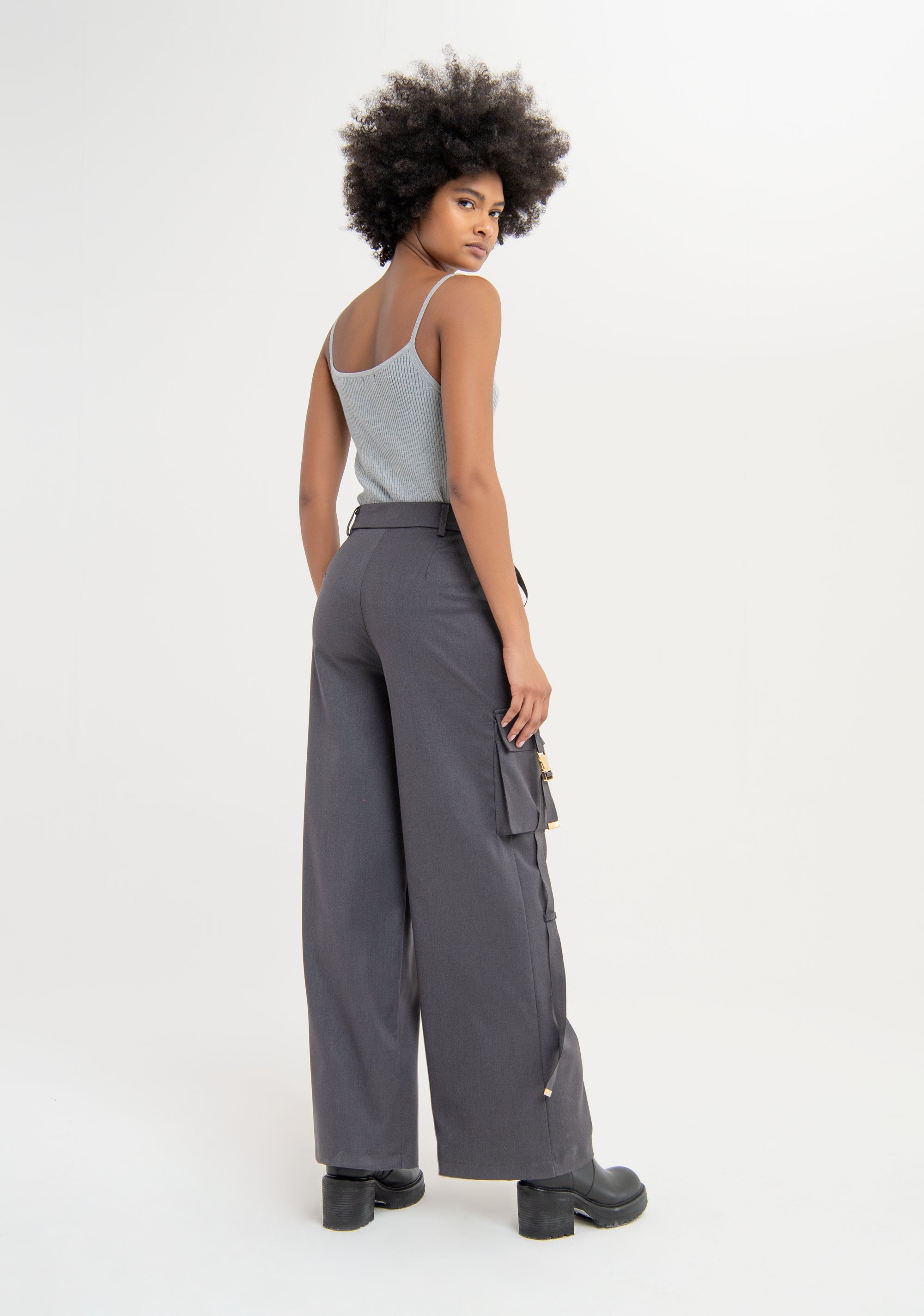 Cargo palazzo pant Fracomina FS23WVC002W56101-156-5