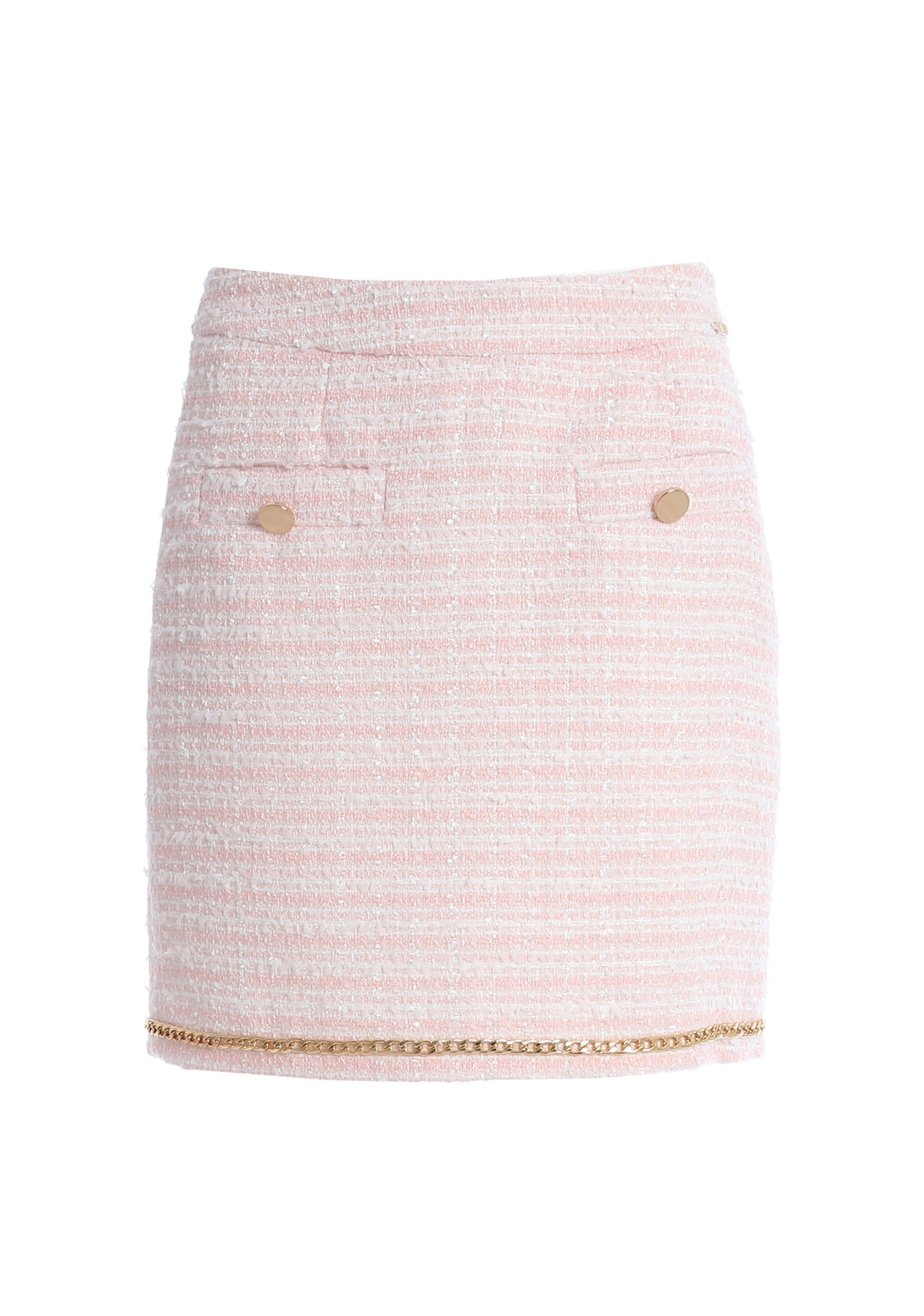 Mini skirt slim fit made in tweed
