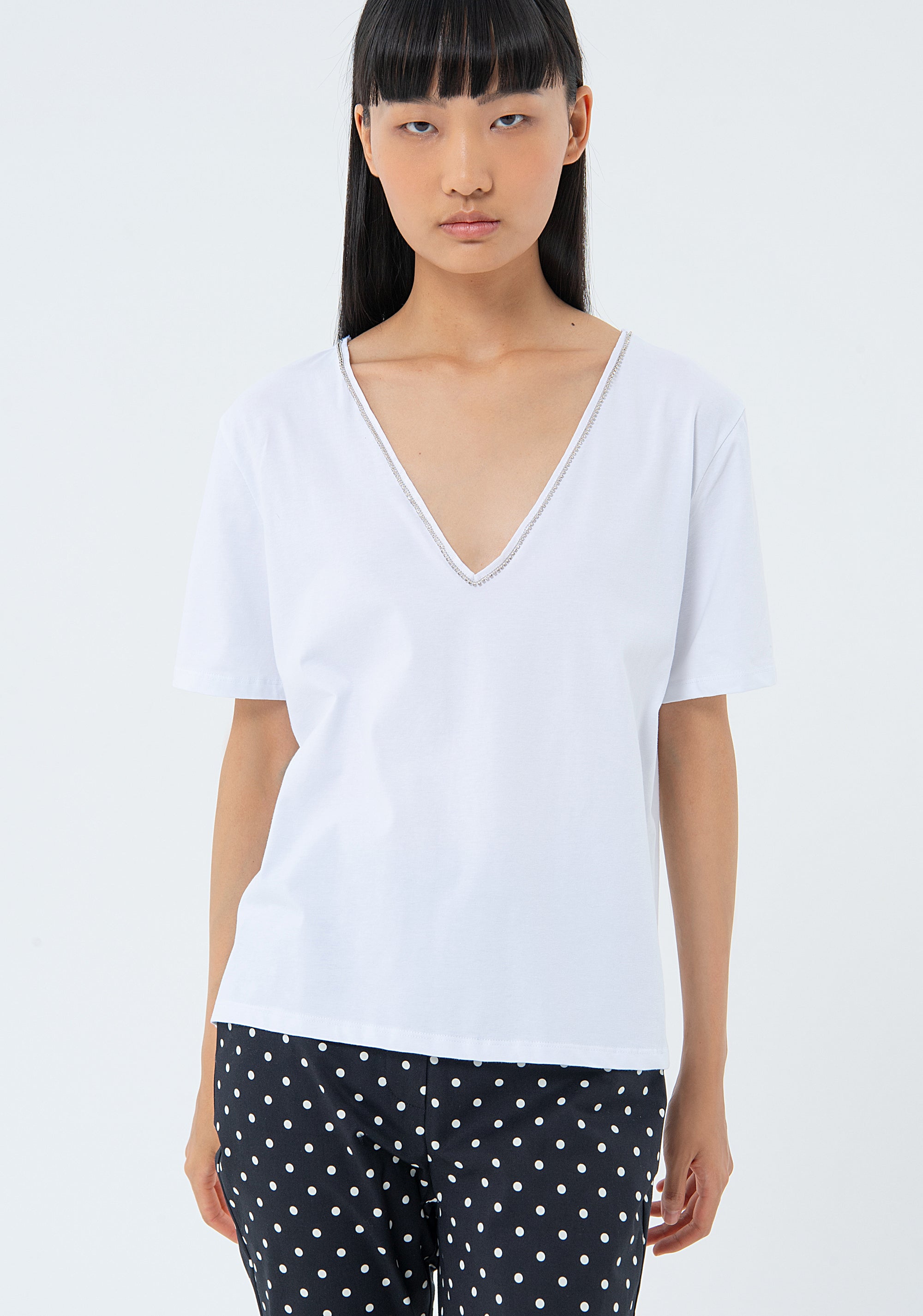 T-shirt over fit made in jersey Fracomina FS24ST3008J40110-278-1