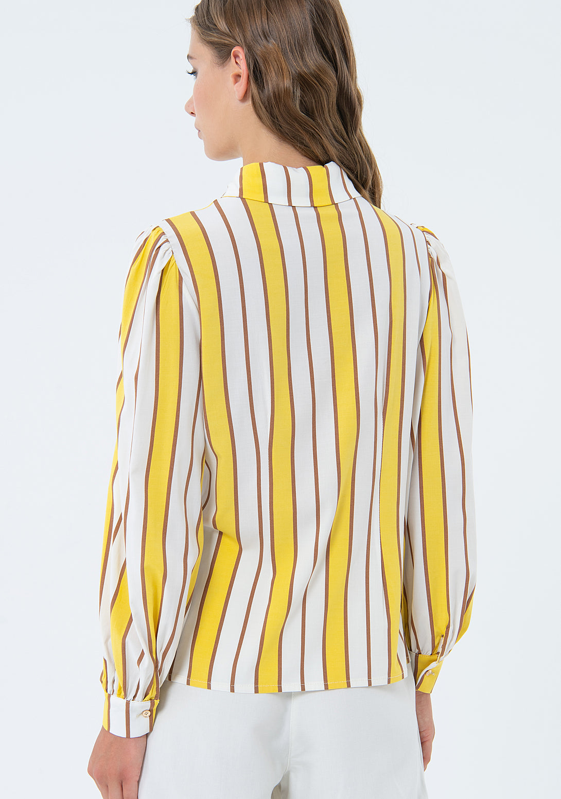Shirt regular fit with stripes Fracomina FS24ST6006W620N8-Q88-4