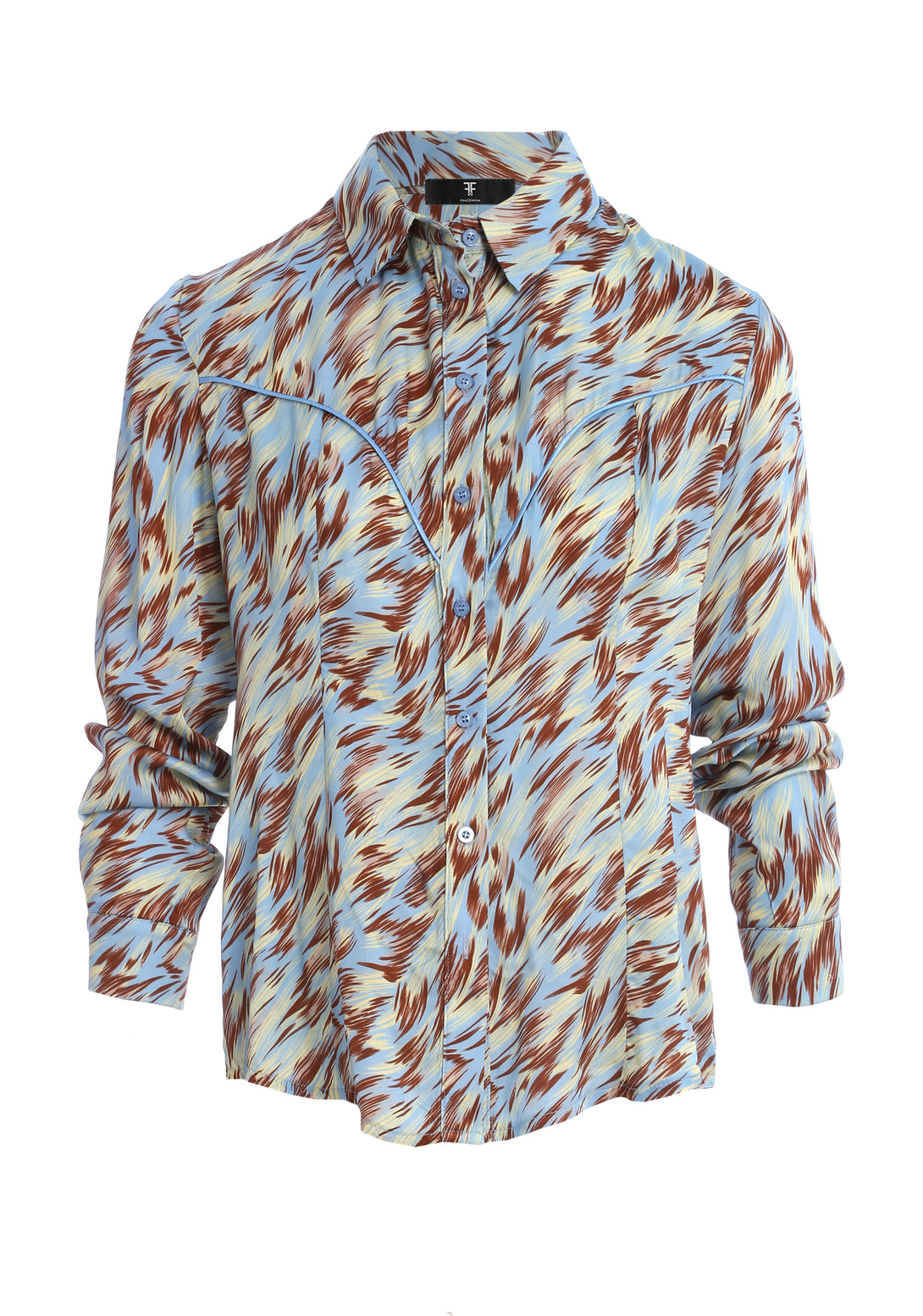 Shirt regular fit with animalier pattern