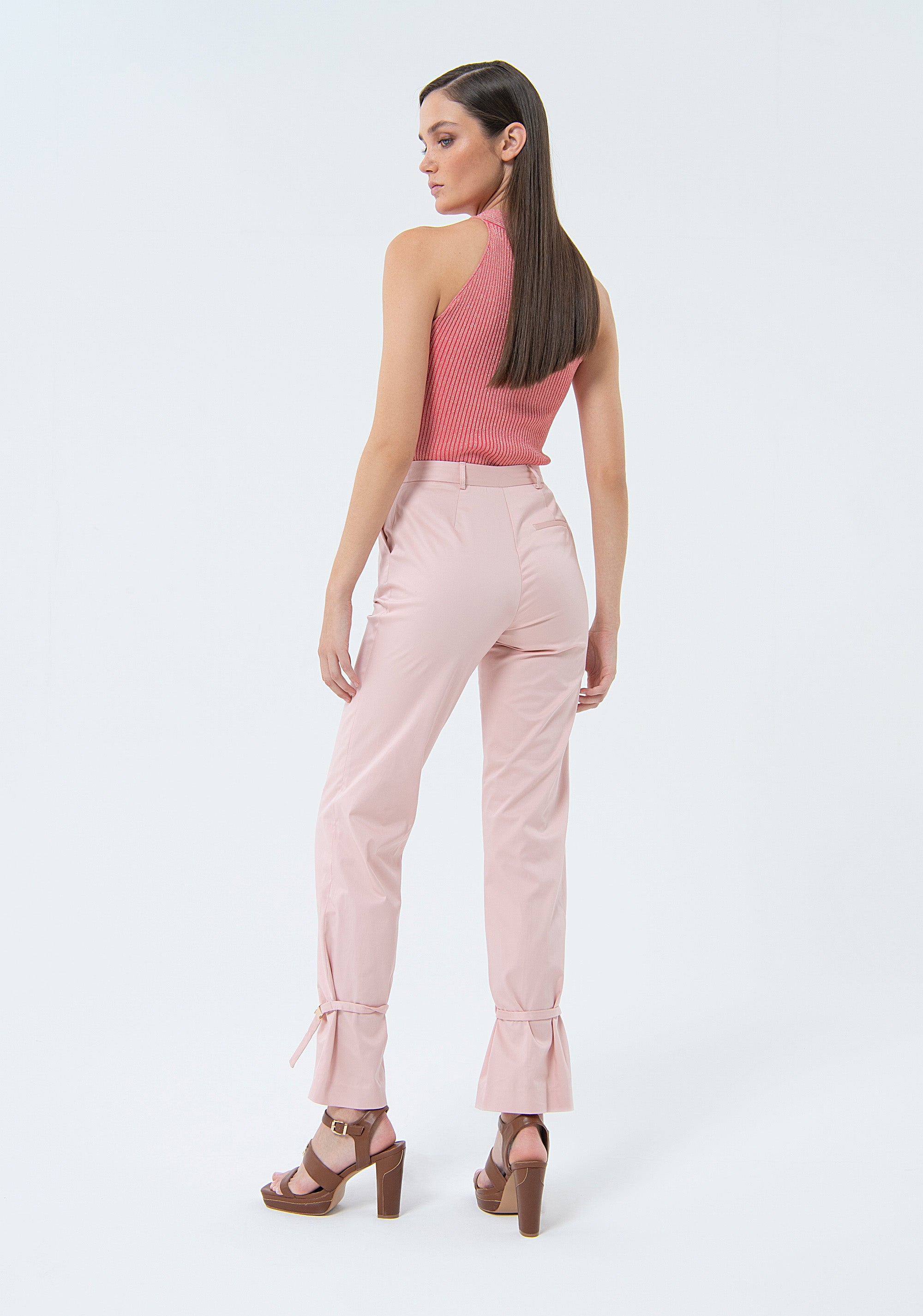 Cargo pant made in cotton Fracomina FS24SVC001W47201-183-4