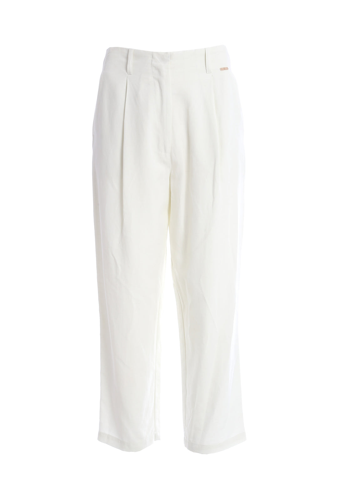 Cargo pant made in cotton and linen