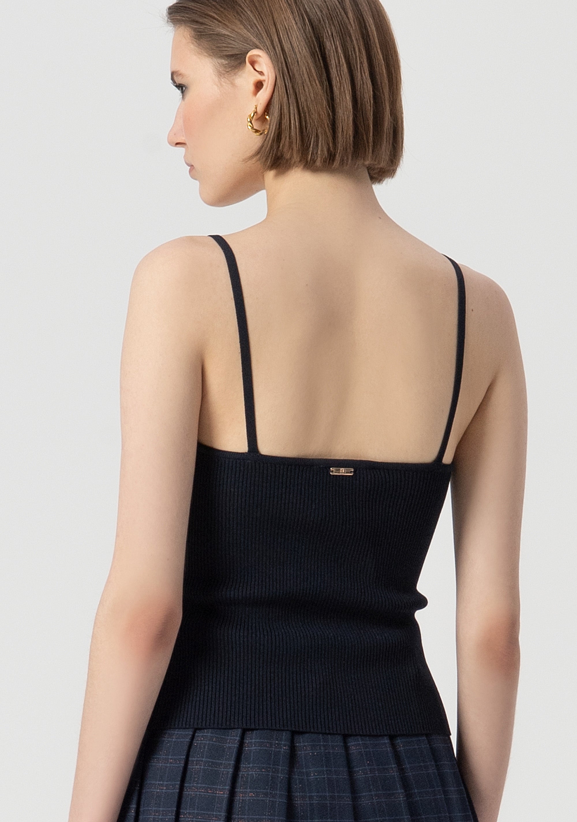 Knitted tank top Fracomina FS25WT4002K41601-064-3