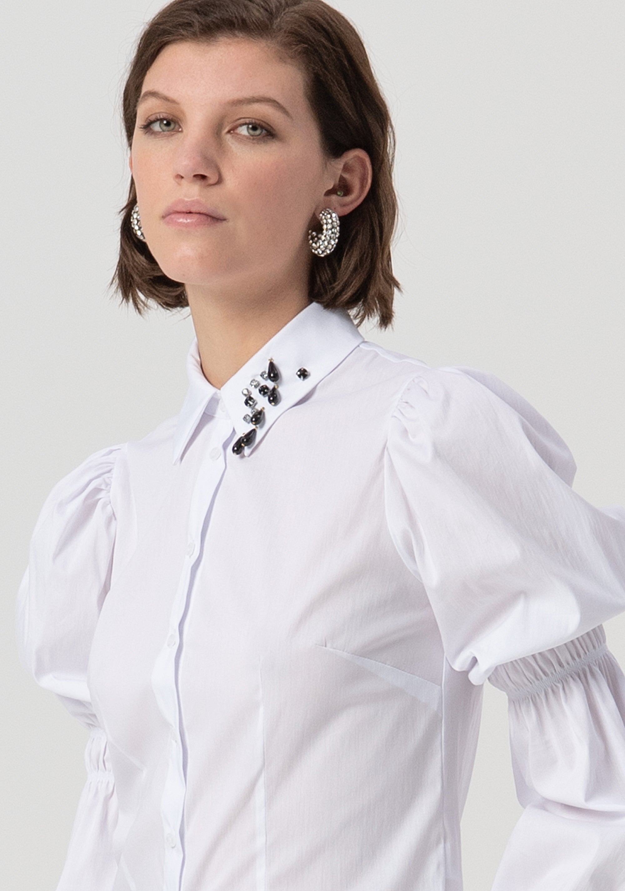 Shirt slim made in stretch popeline Fracomina FS25WT6006W52001-278-2