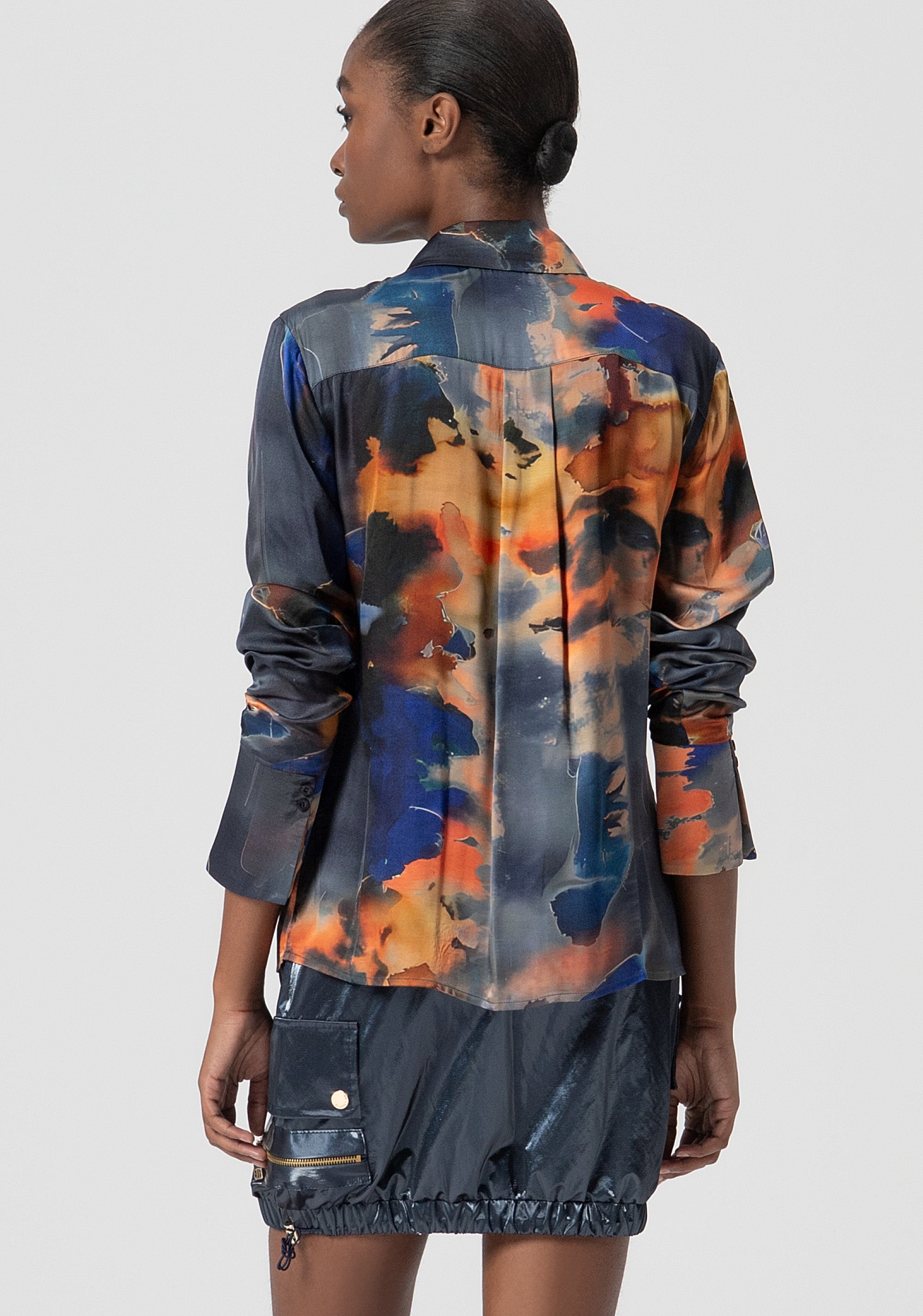 Shirt regular fit with conceptual pattern Fracomina FS25WT6010W651K5-210-3