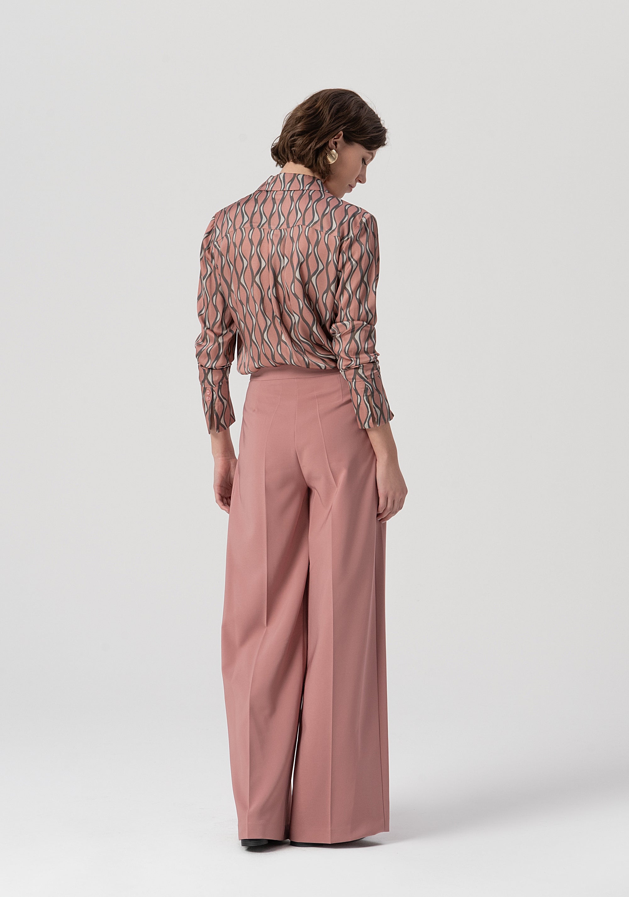 Palazzo pant flared Fracomina FS25WV3012W42901-238-3