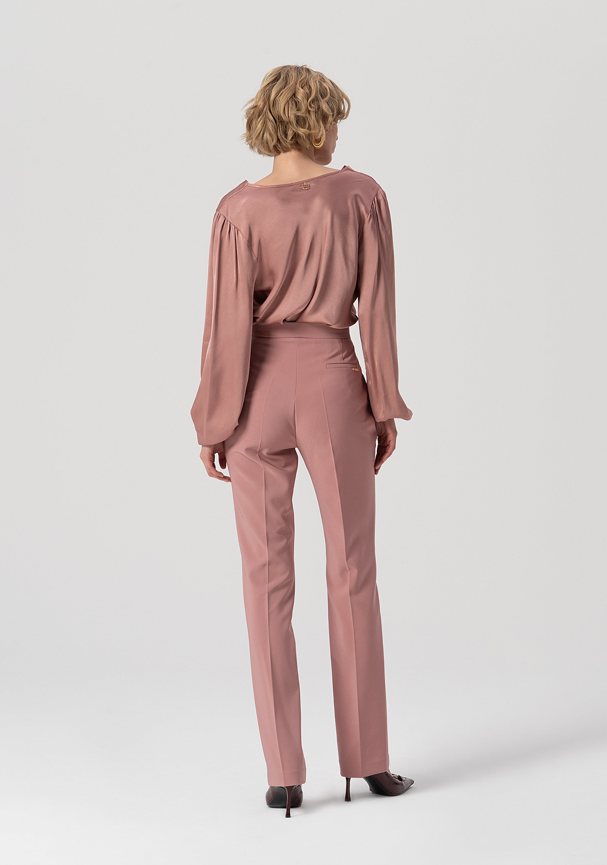 Bootcut pant with regular waist Fracomina FS25WVA001W42901-238_3