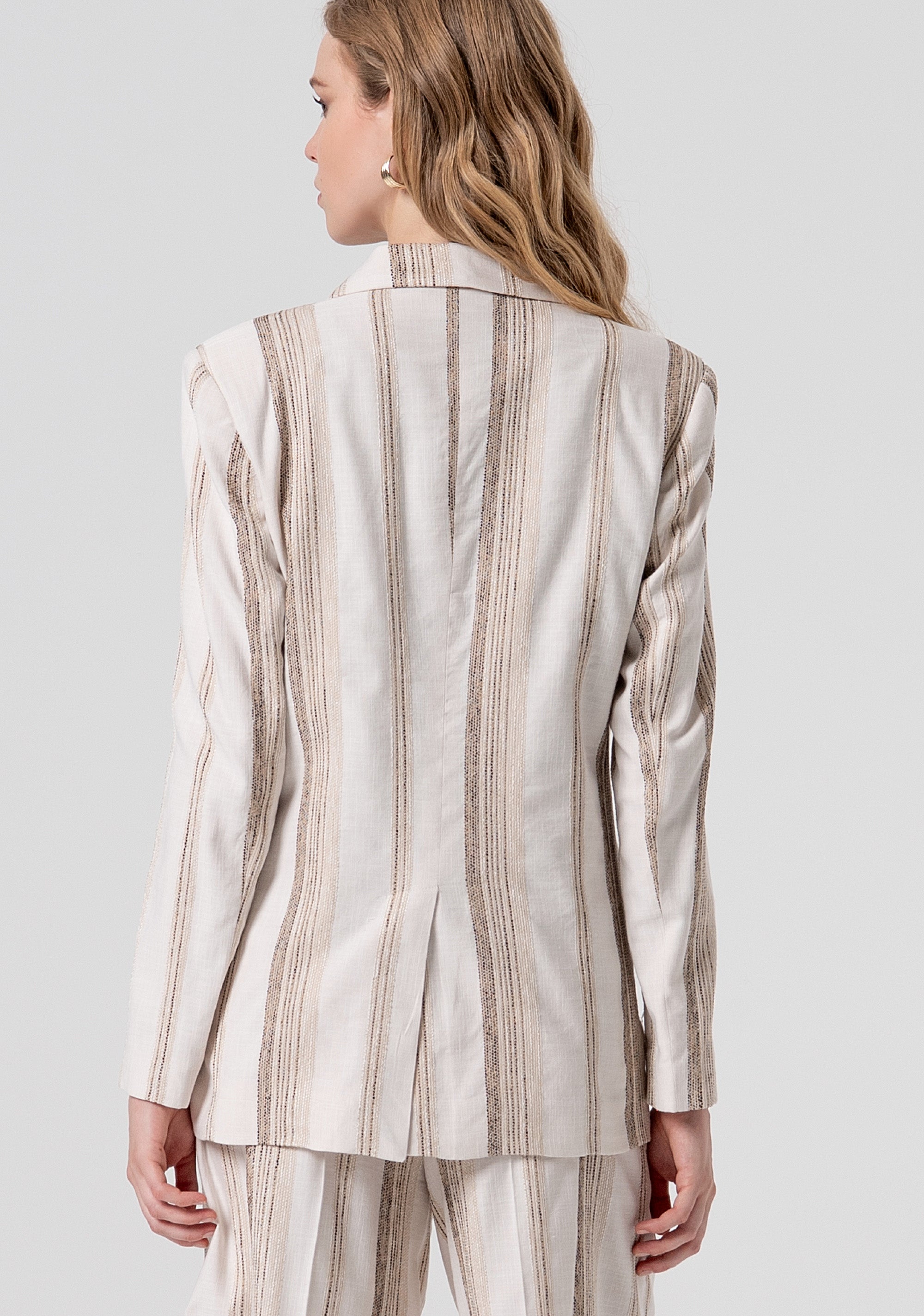 Blazer jacket regular fit single breasted Fracomina FS26SJ2003W840N8-050-3